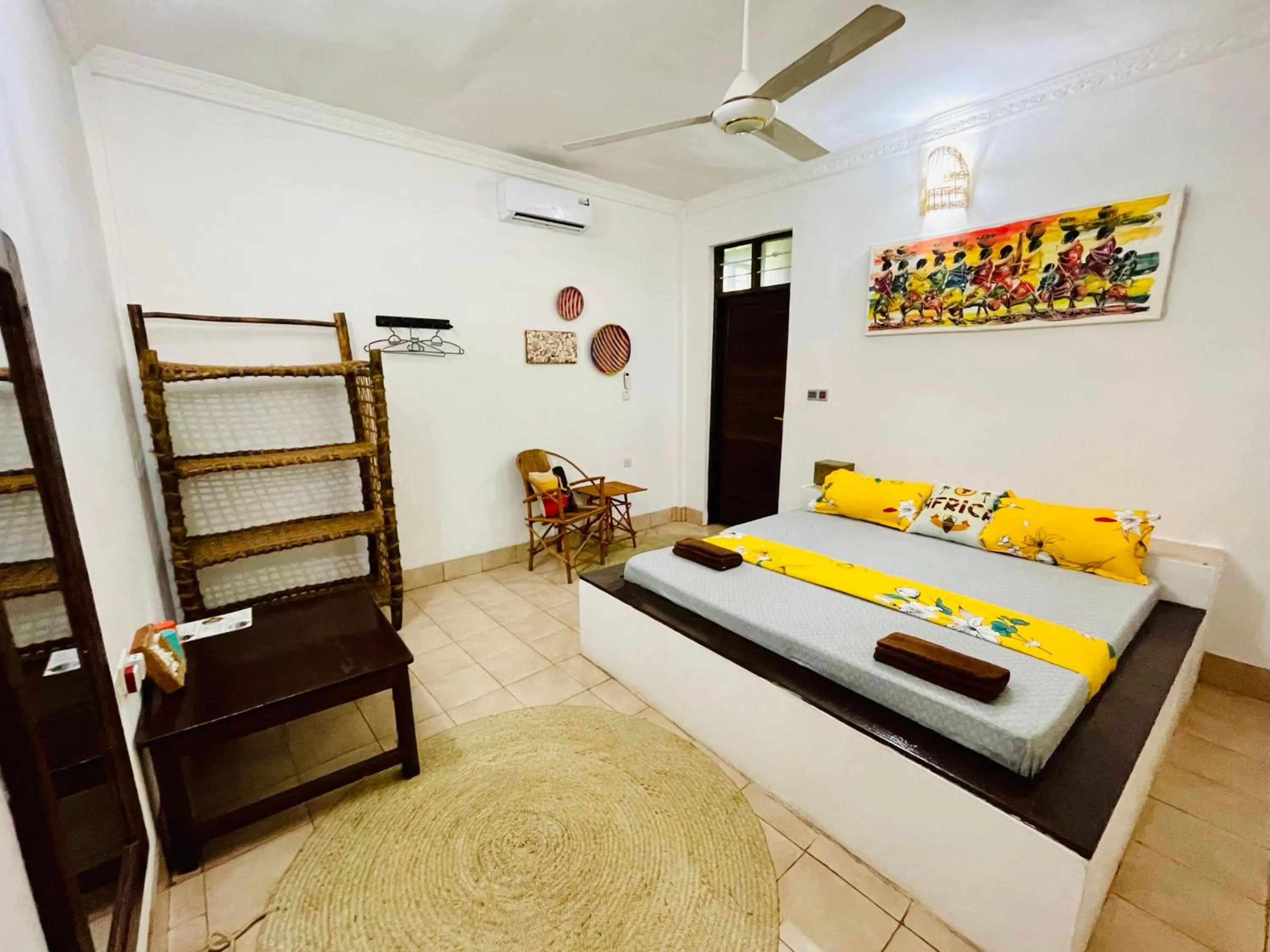 Bed in Max Hotel Nungwi