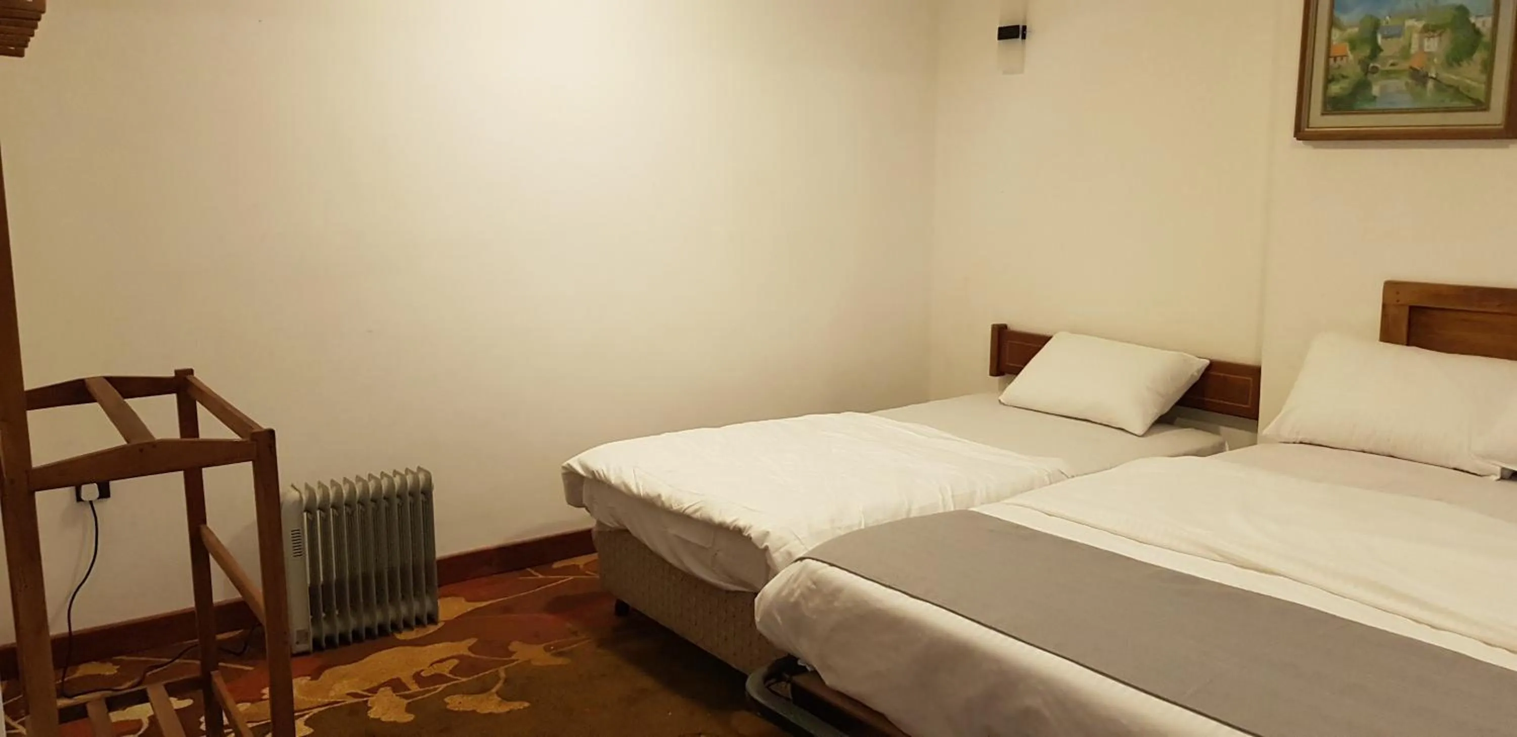 Bed in Hotel ColdWorld