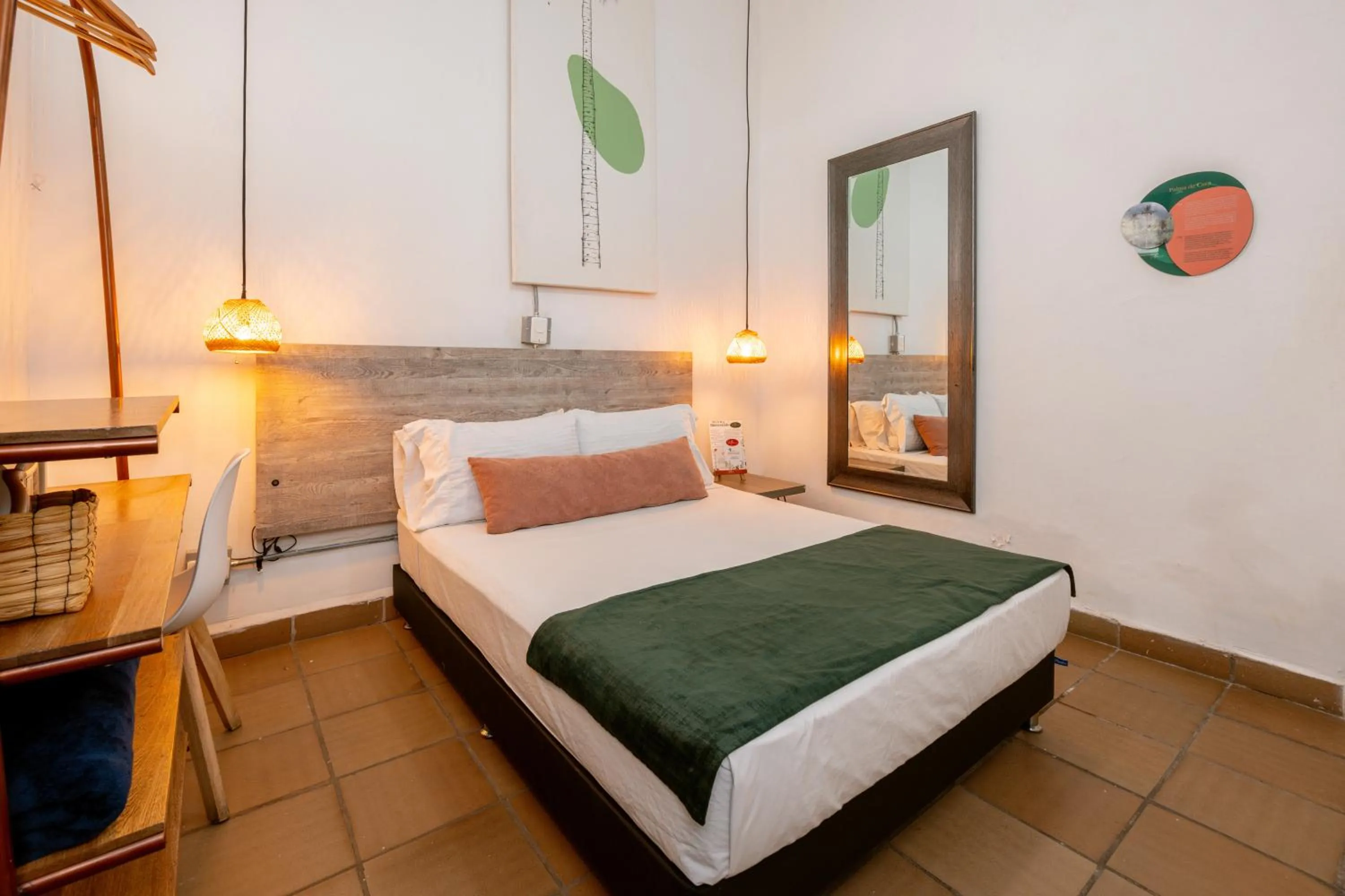 Bed in Botánica Casa Hotel