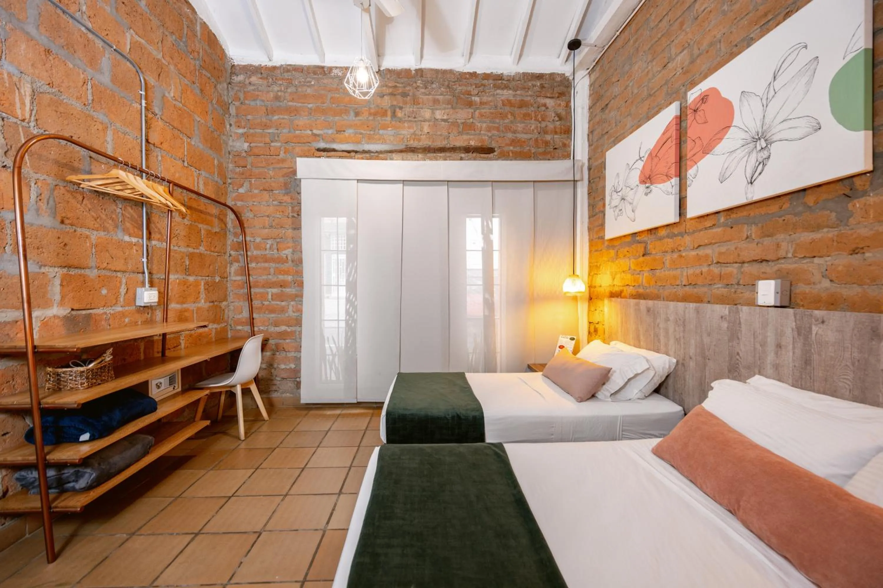 Bed in Botánica Casa Hotel