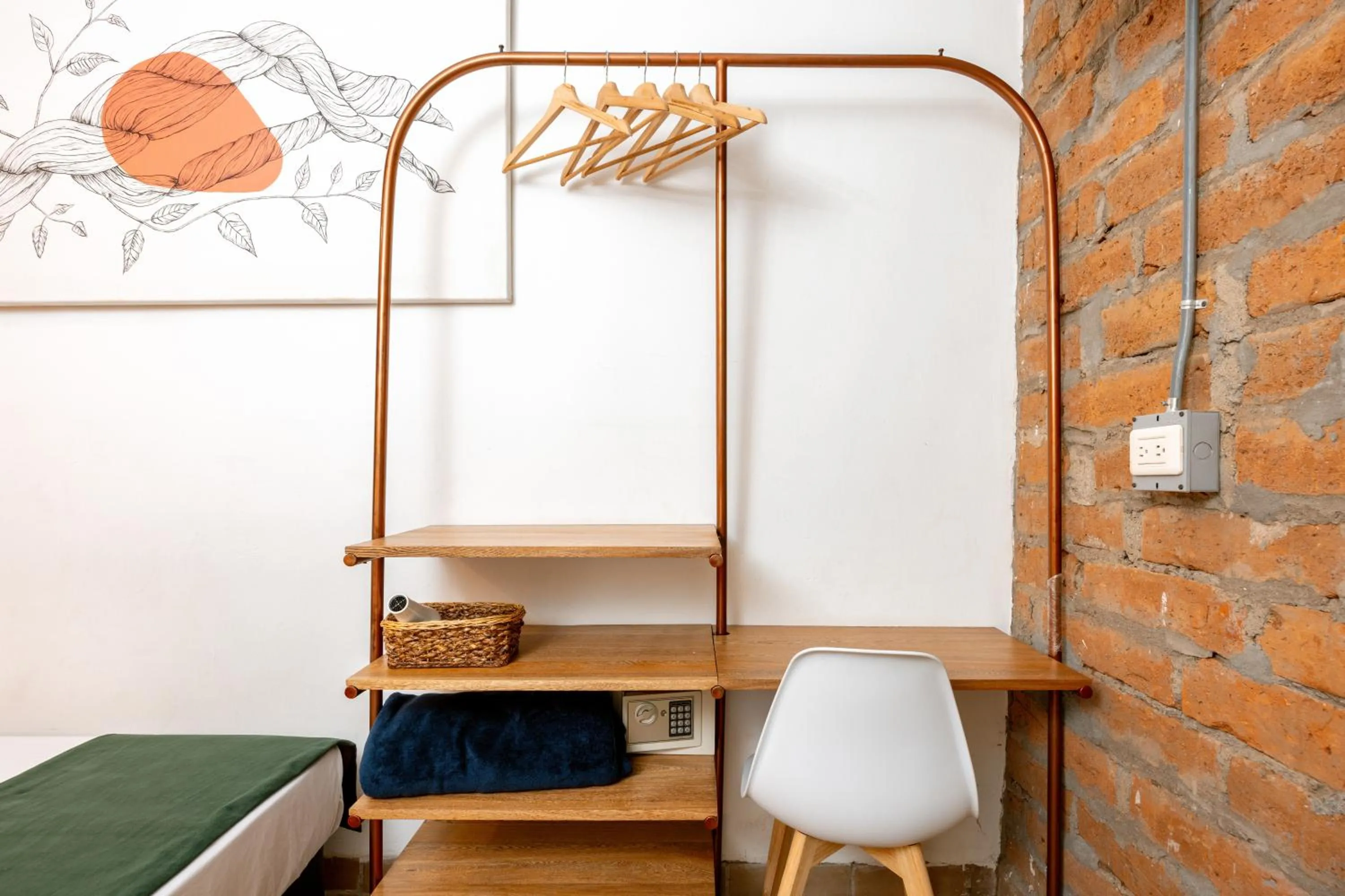 Bedroom in Botánica Casa Hotel