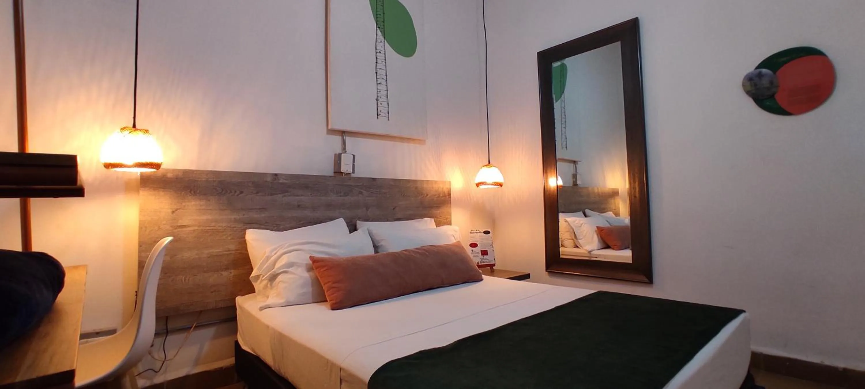 Bed in Botánica Casa Hotel