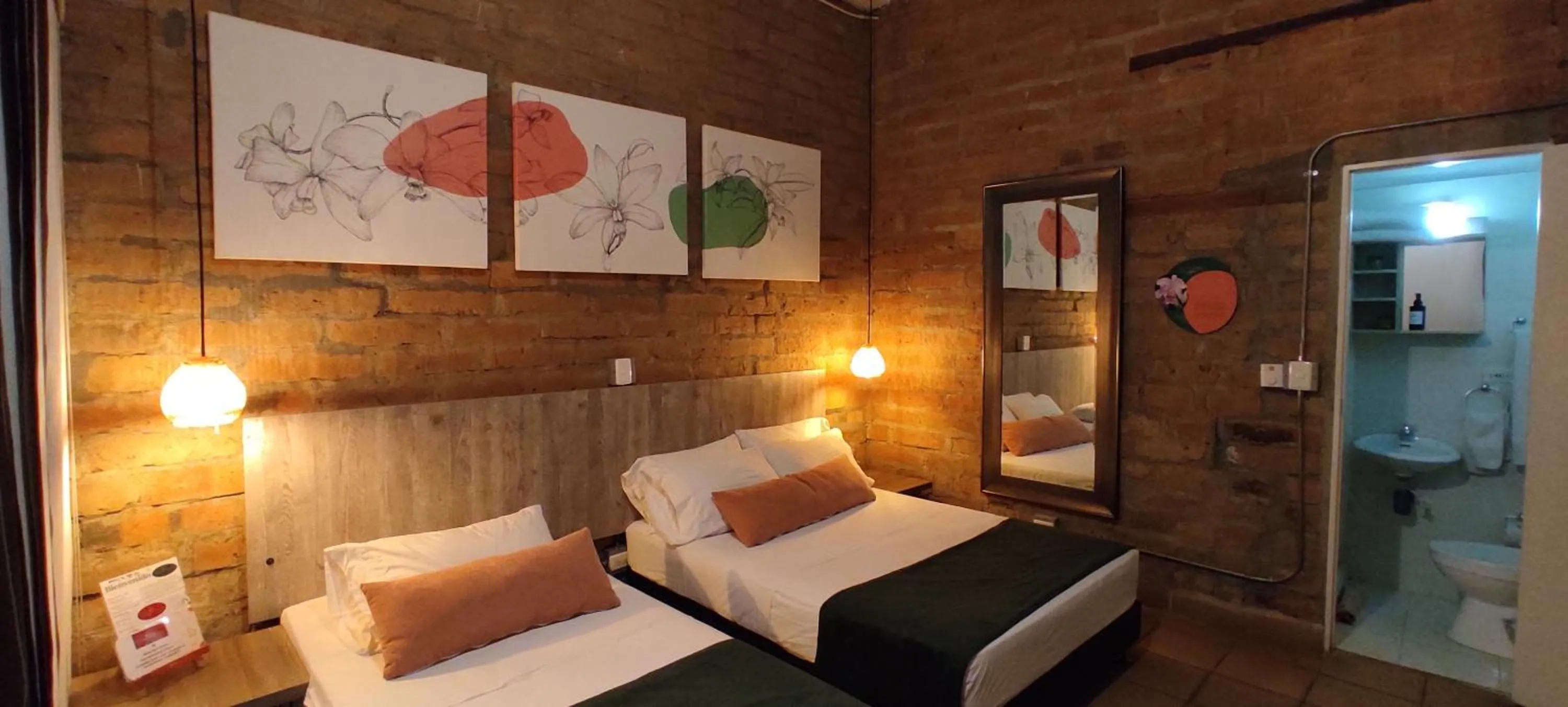 Bed in Botánica Casa Hotel