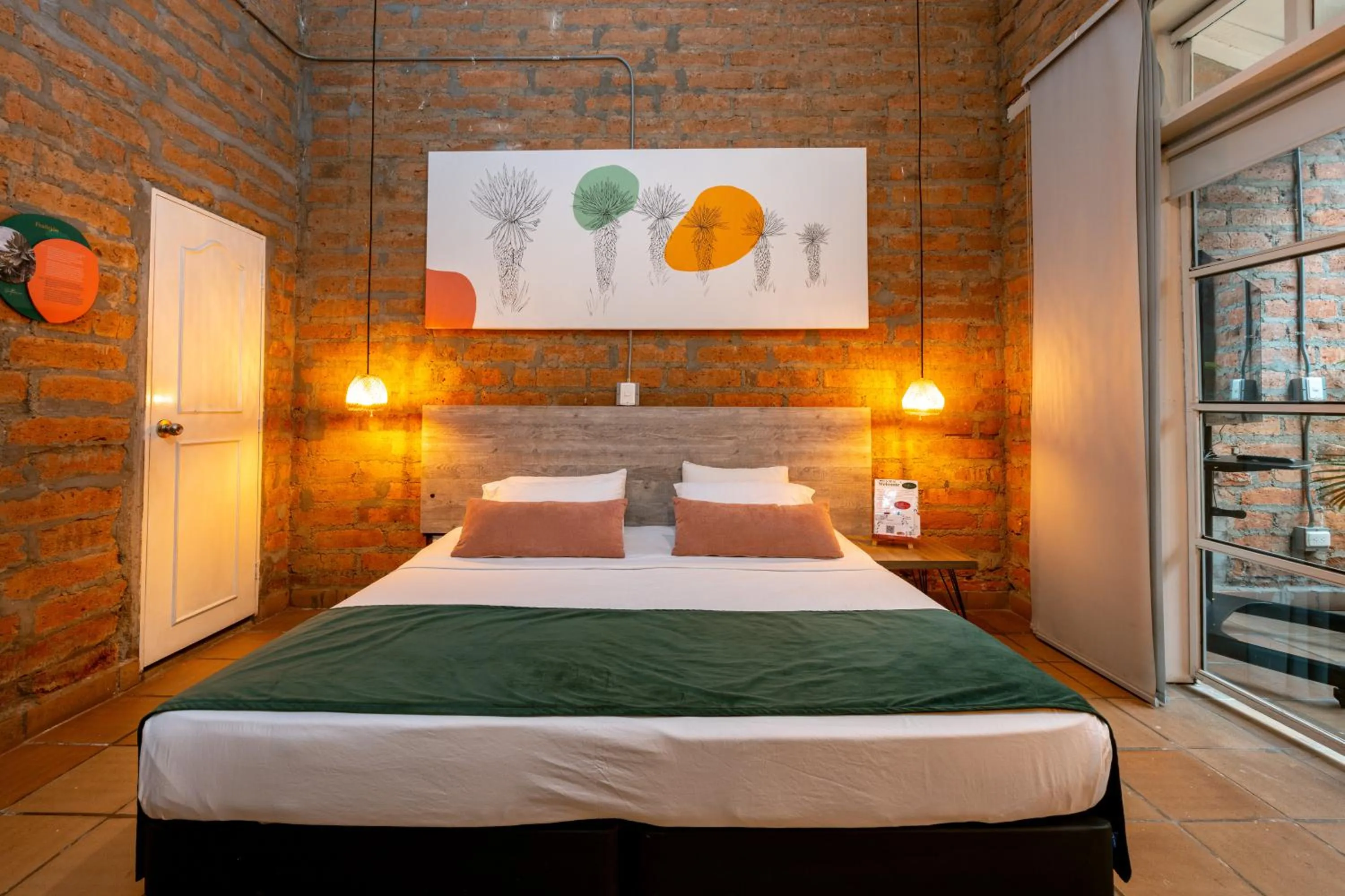 Bed in Botánica Casa Hotel