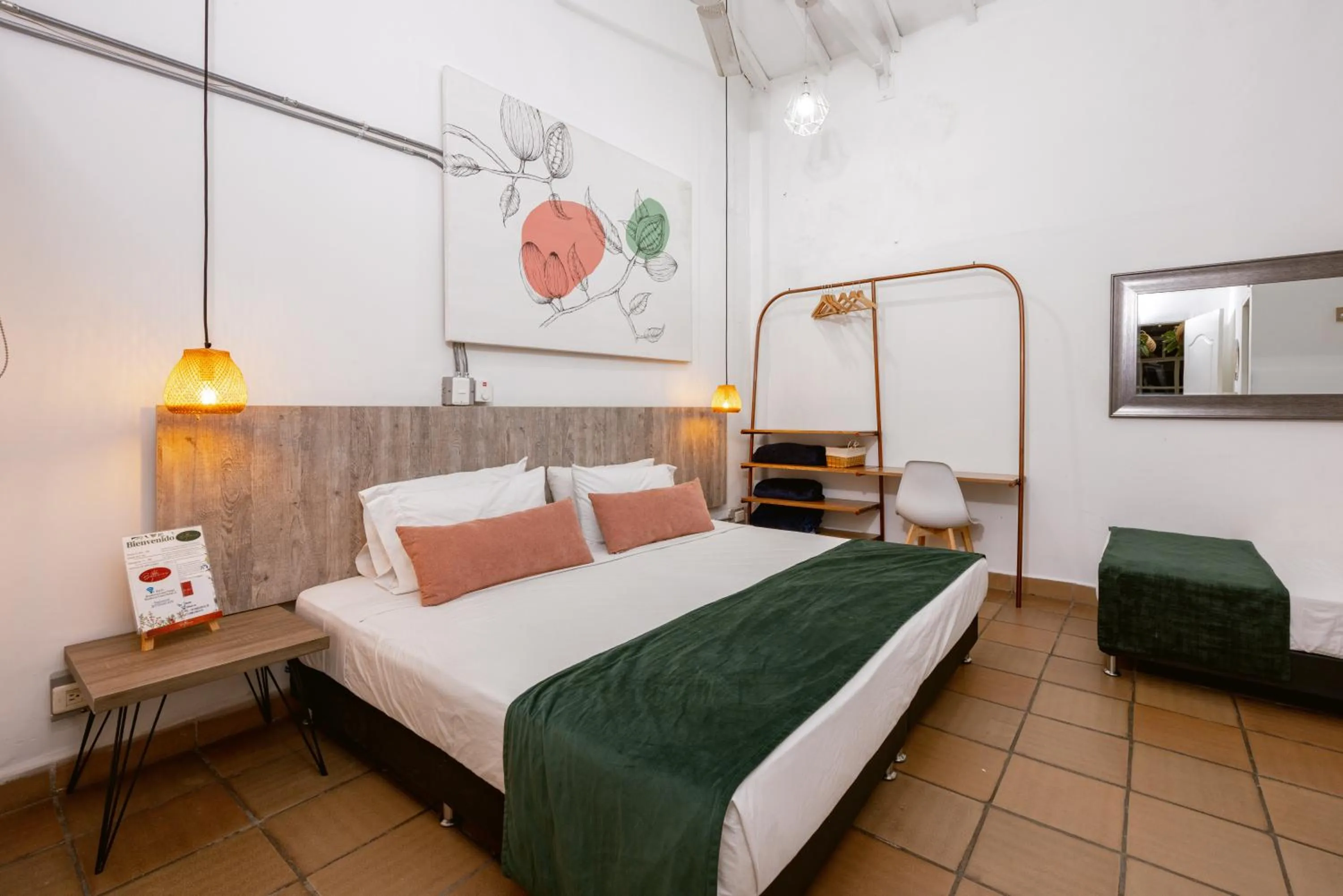 Bed in Botánica Casa Hotel