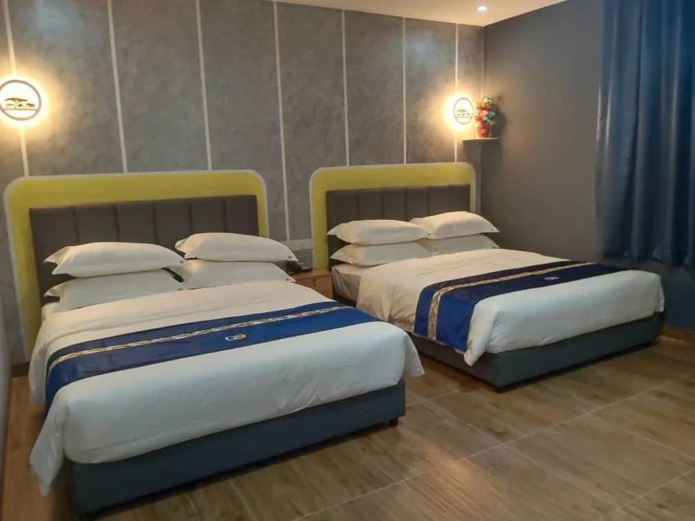 Bed in GOOD 9 HOTEL - Cahaya Kota Puteri