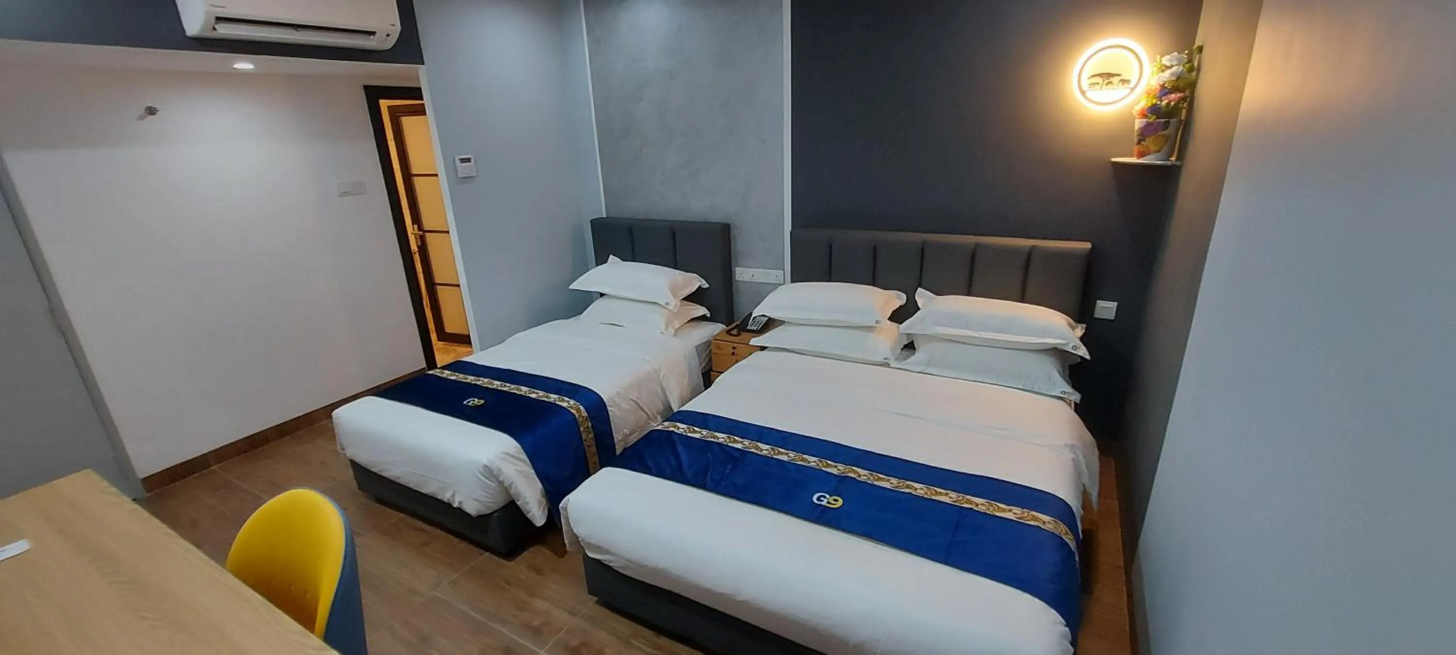 Bed in GOOD 9 HOTEL - Cahaya Kota Puteri