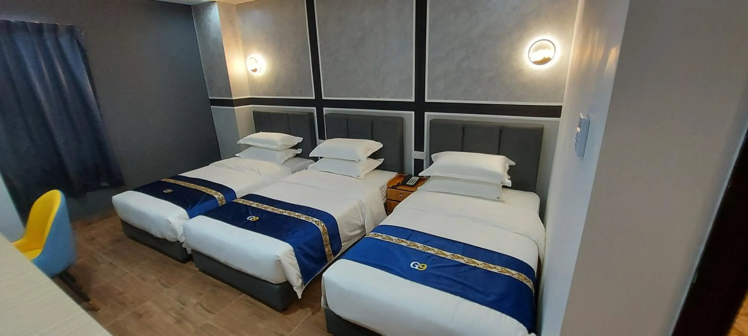 Bed in GOOD 9 HOTEL - Cahaya Kota Puteri