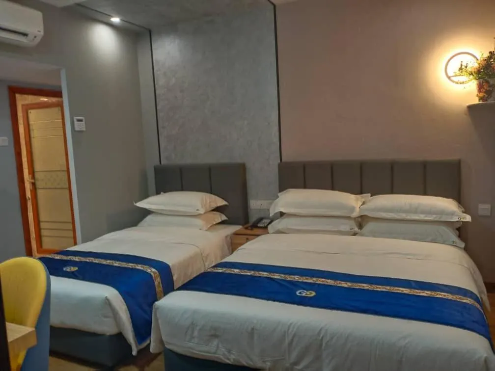 Bed in GOOD 9 HOTEL - Cahaya Kota Puteri
