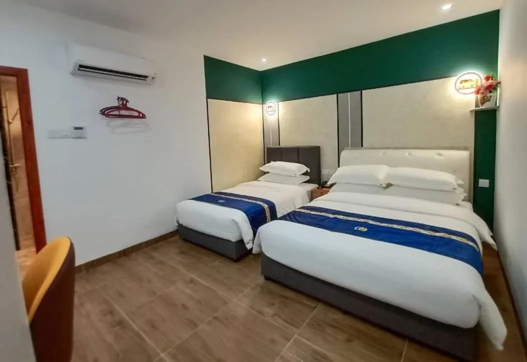 Bed in GOOD 9 HOTEL - Cahaya Kota Puteri