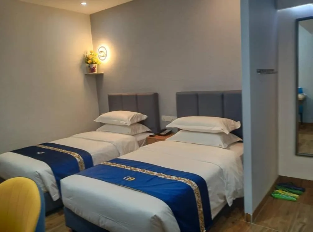 Bed in GOOD 9 HOTEL - Cahaya Kota Puteri