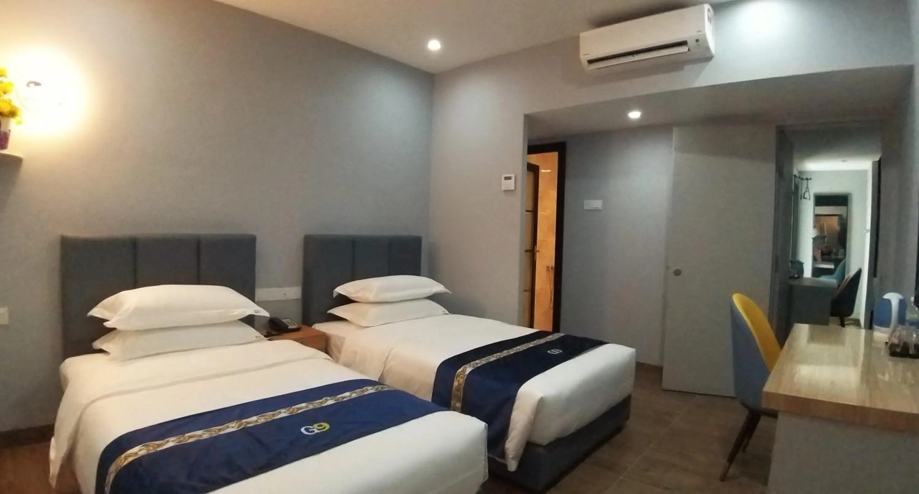 Bed in GOOD 9 HOTEL - Cahaya Kota Puteri