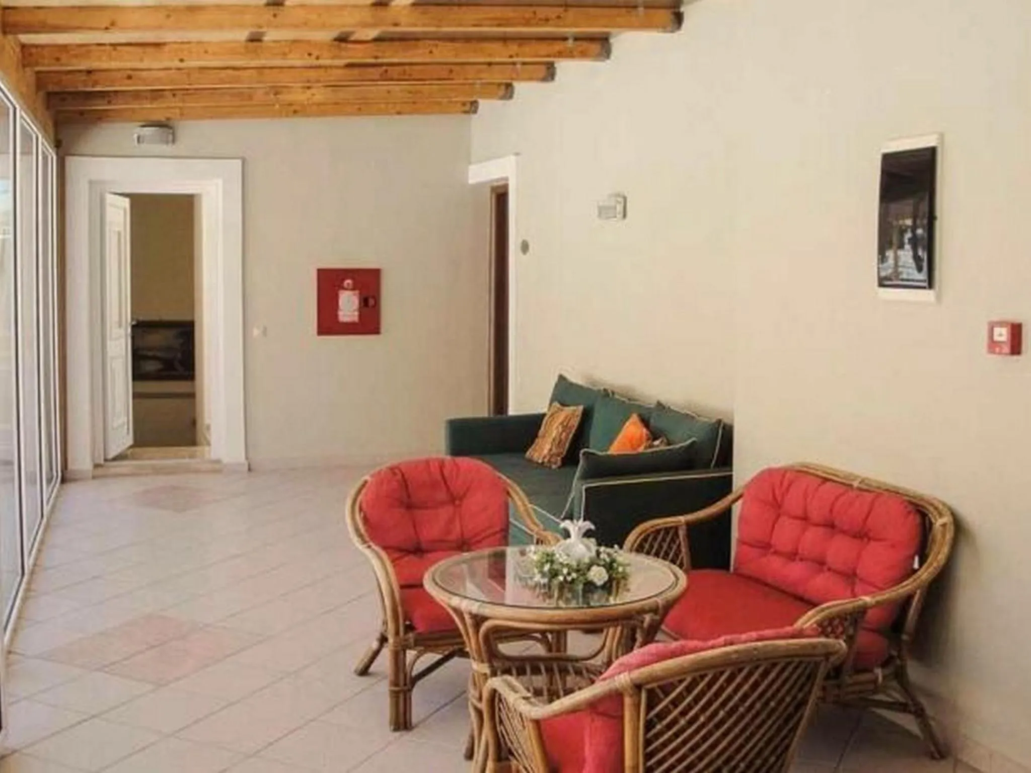 Patio in Nefeli Boutique Hotel