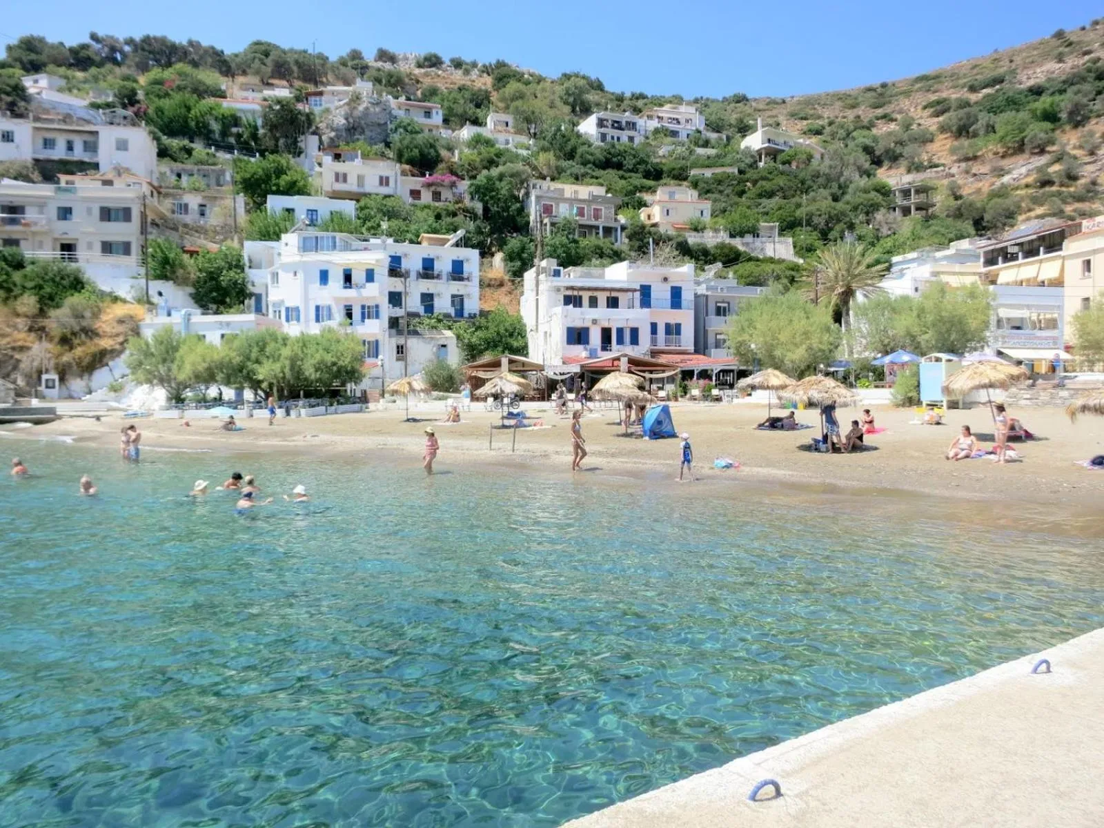 Beach in Nefeli Boutique Hotel