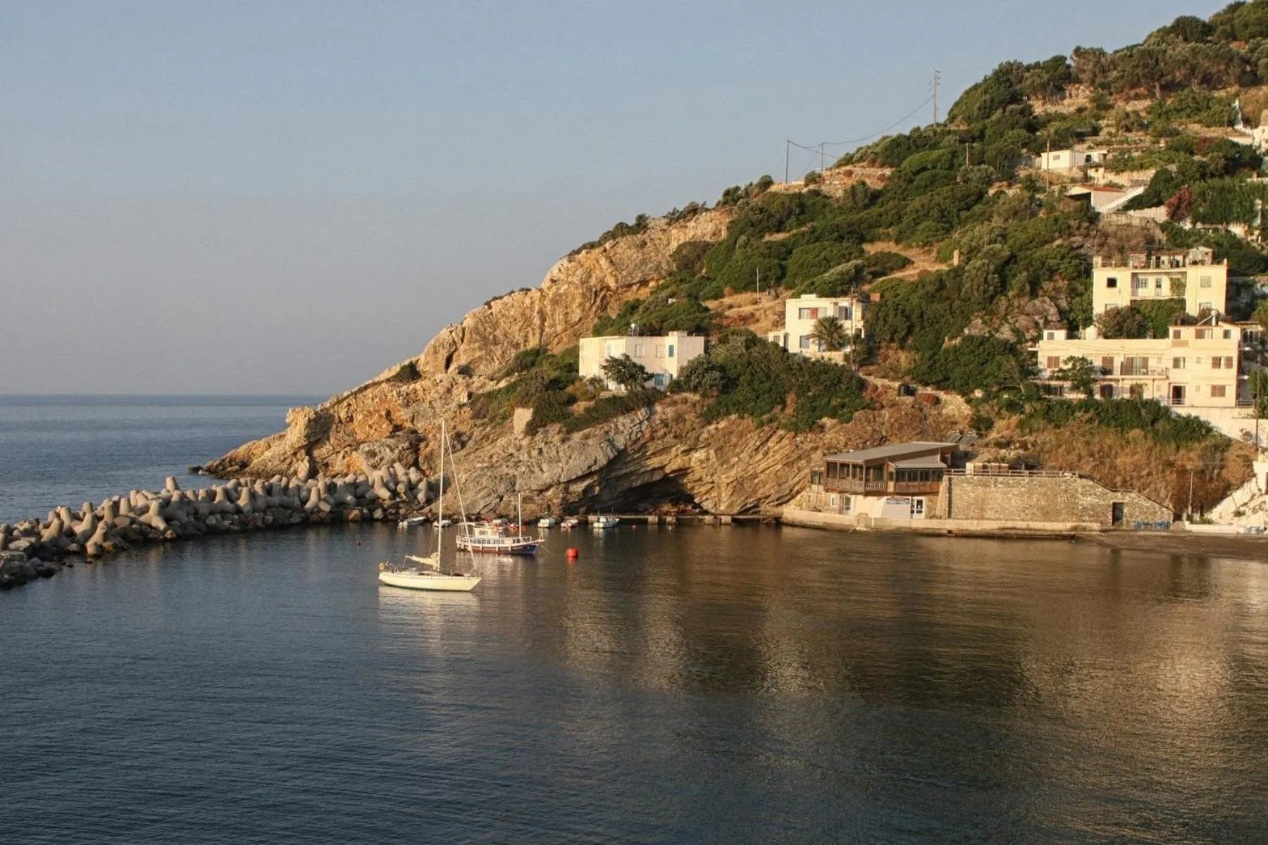 Beach in Nefeli Boutique Hotel