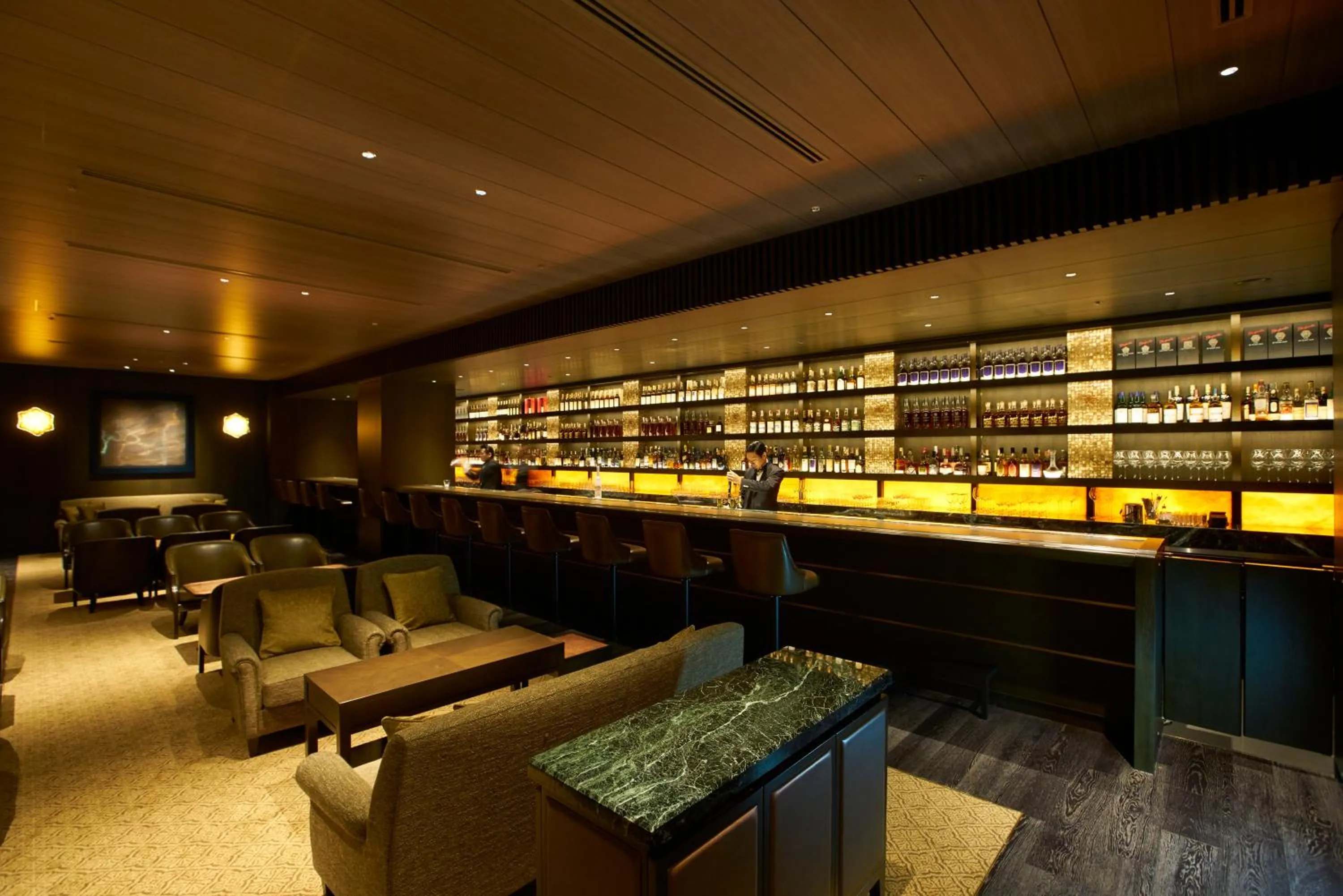 Lounge or bar in The Okura Heritage Tokyo