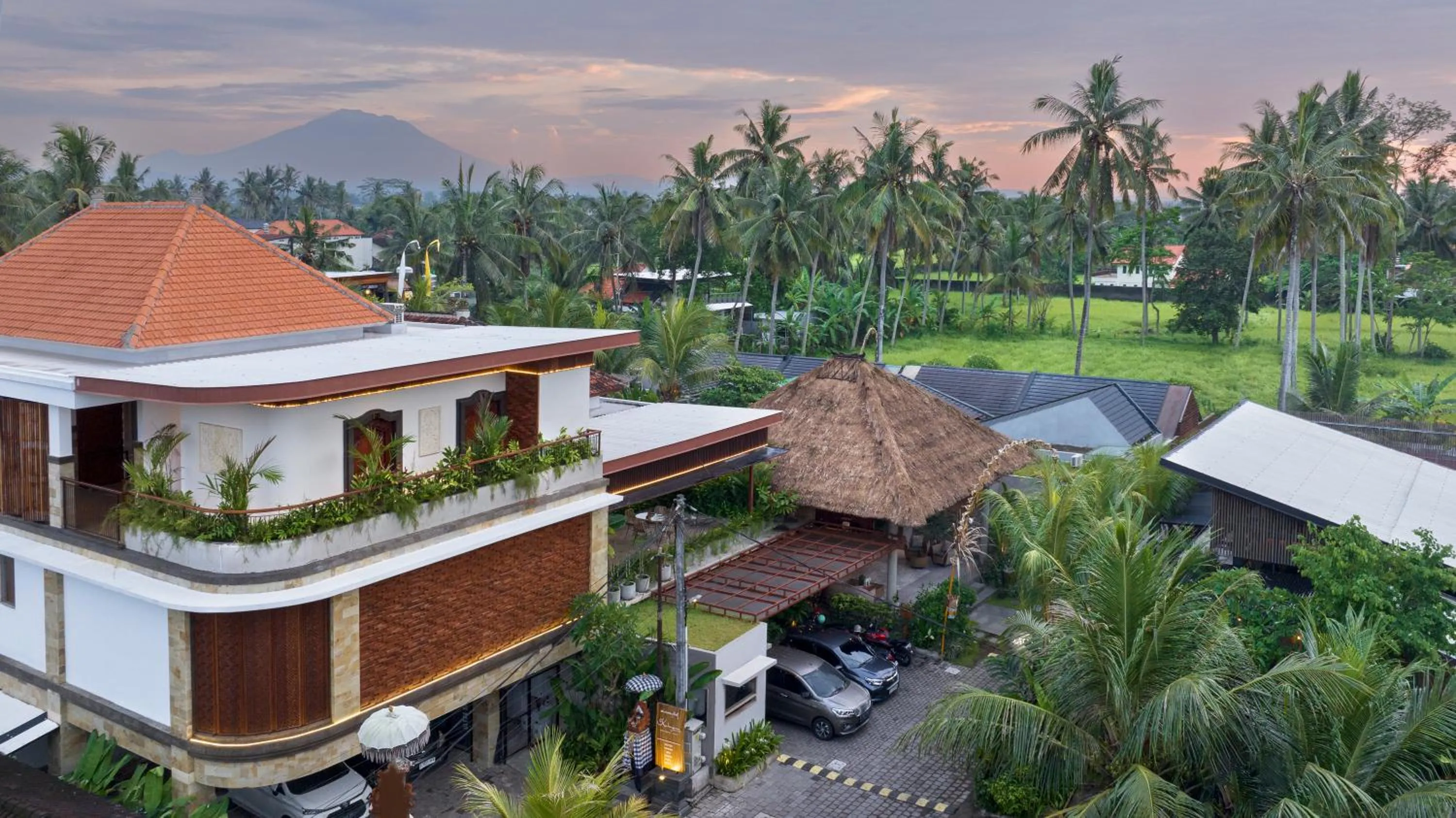 Property building in Kahayana Suites Ubud