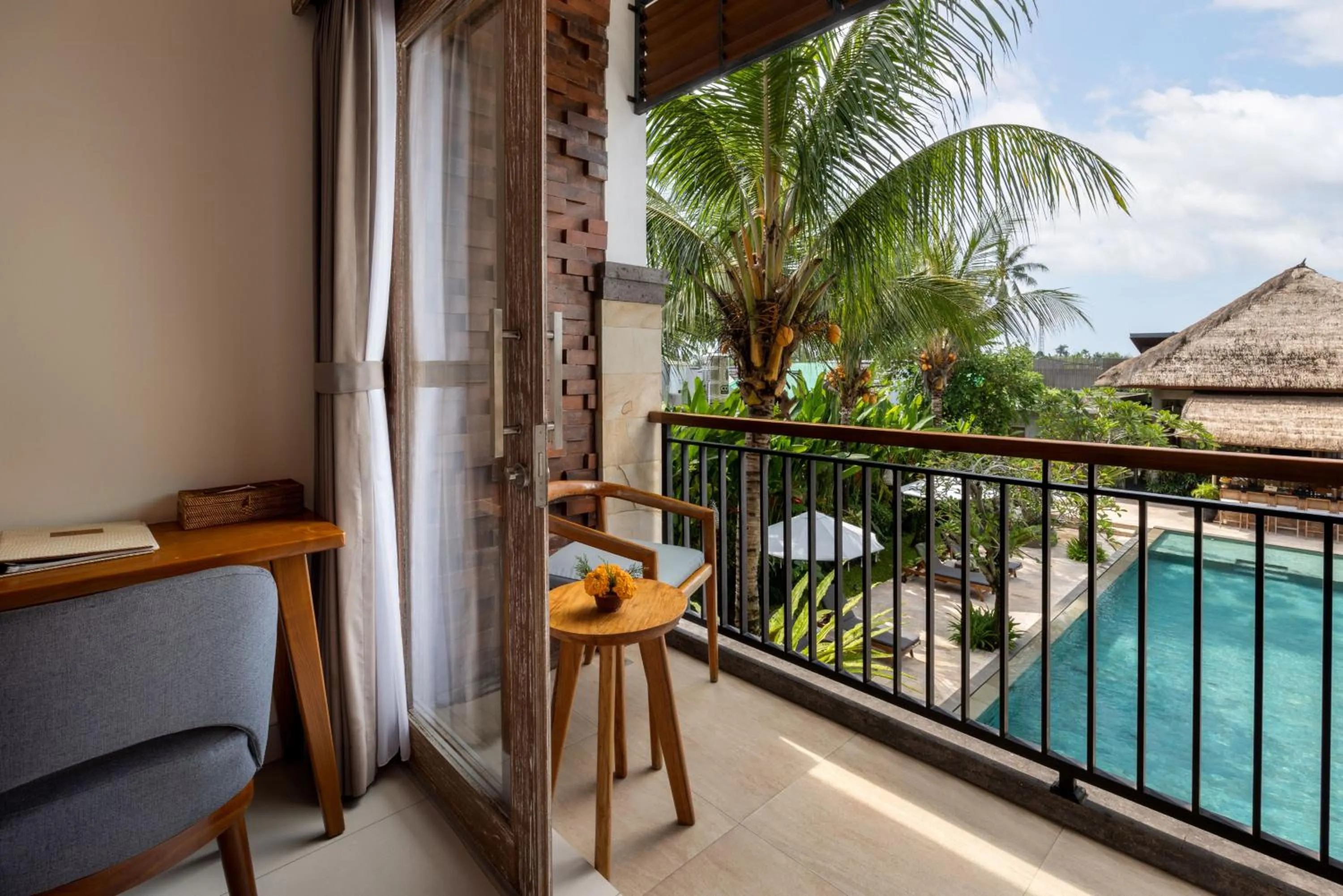 Balcony/Terrace in Kahayana Suites Ubud