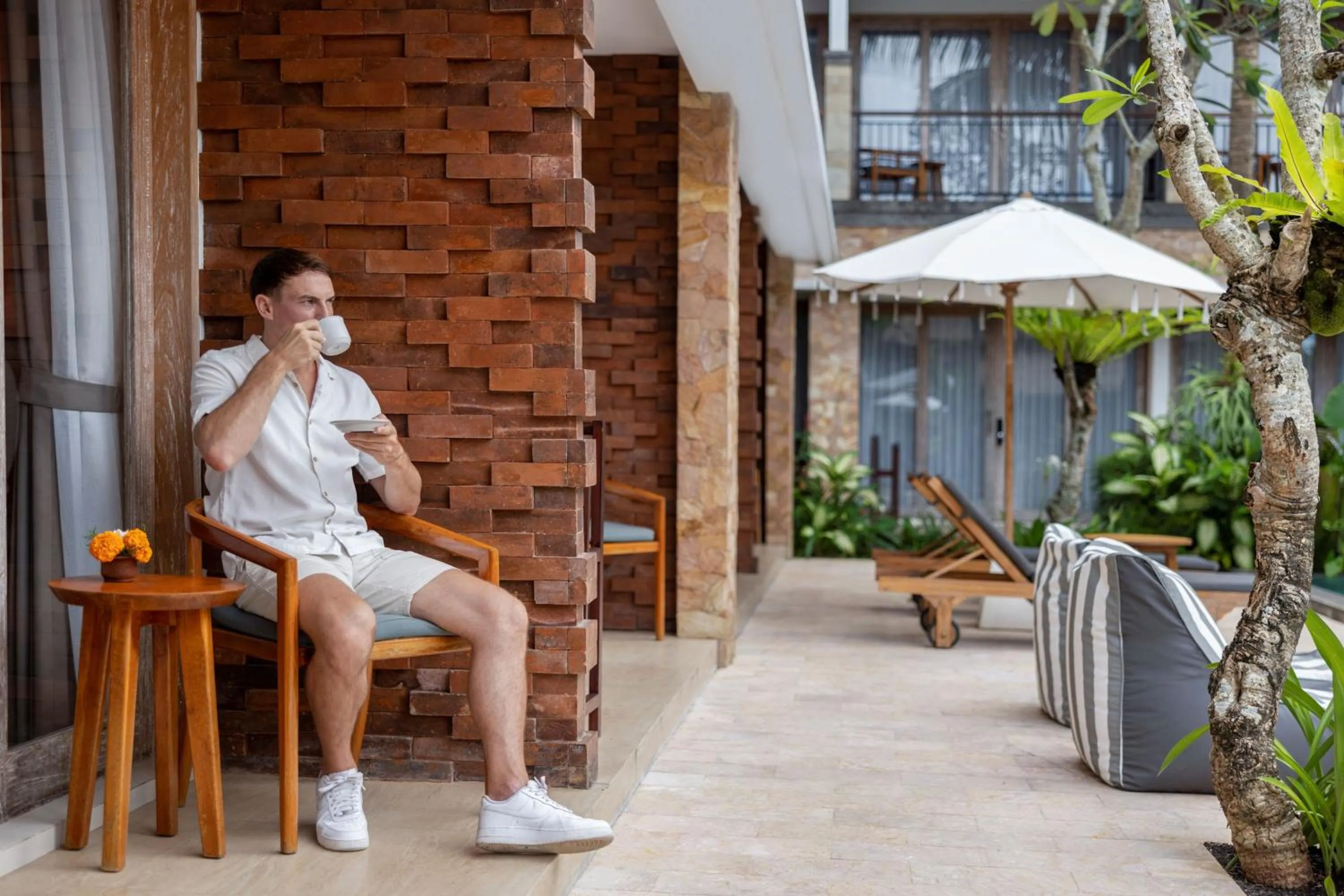 Balcony/Terrace in Kahayana Suites Ubud