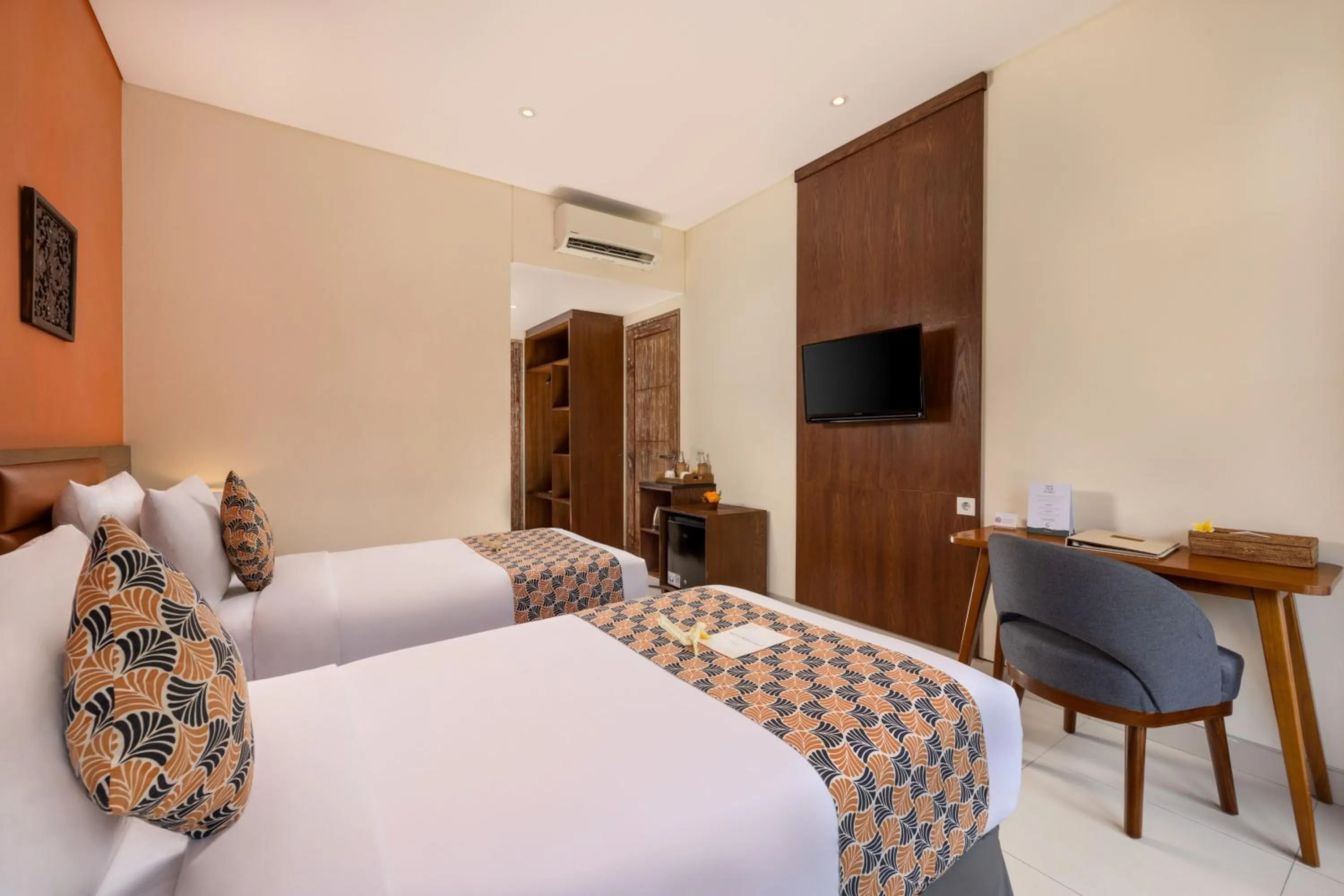 Bedroom, Bed in Kahayana Suites Ubud