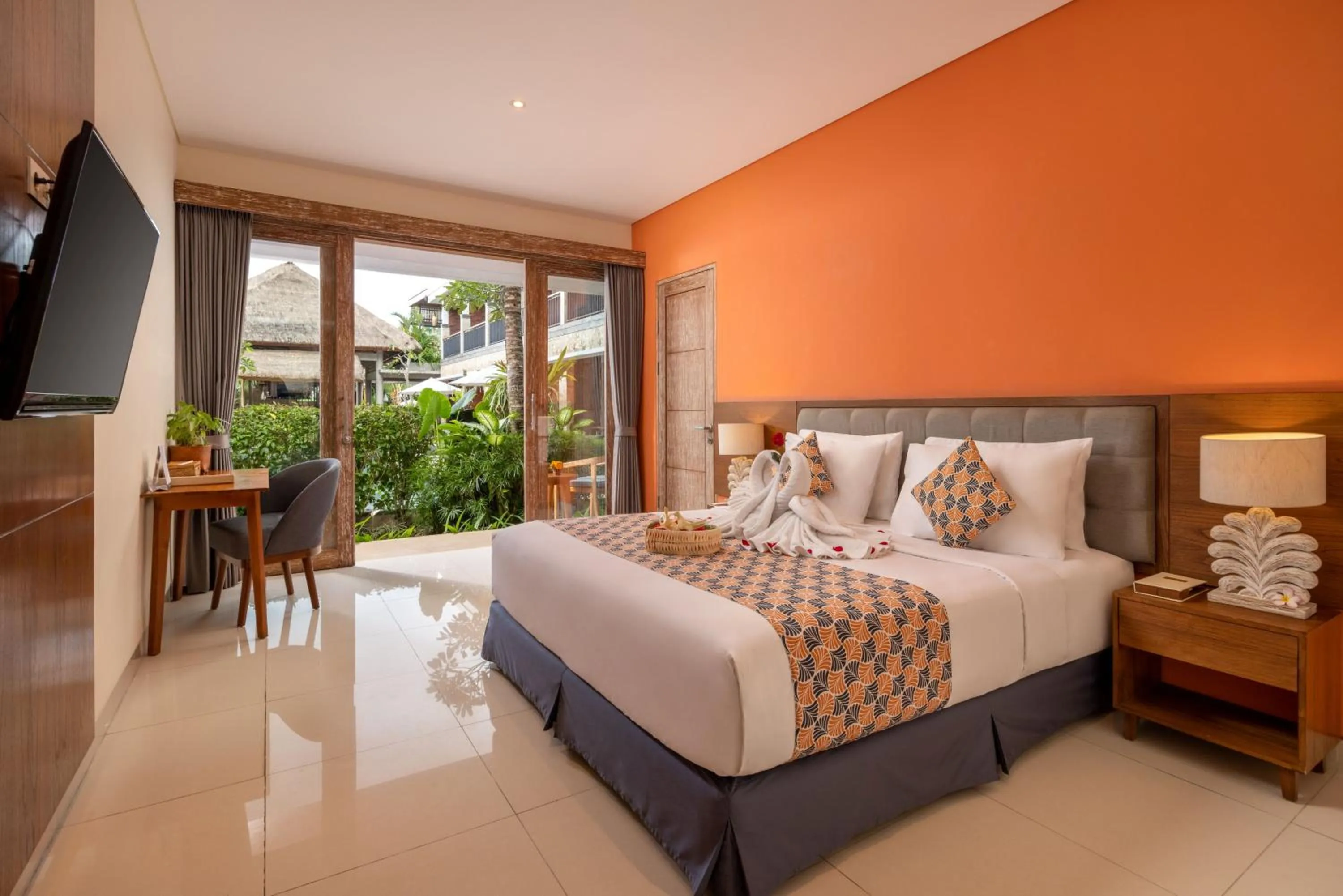 Bedroom, Bed in Kahayana Suites Ubud