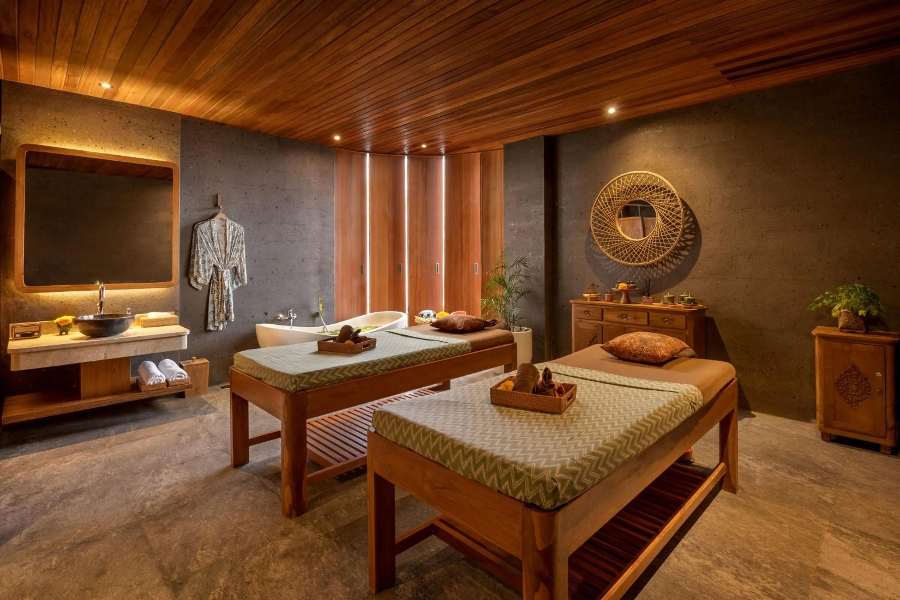 Spa and wellness centre/facilities, Bed in Kahayana Suites Ubud