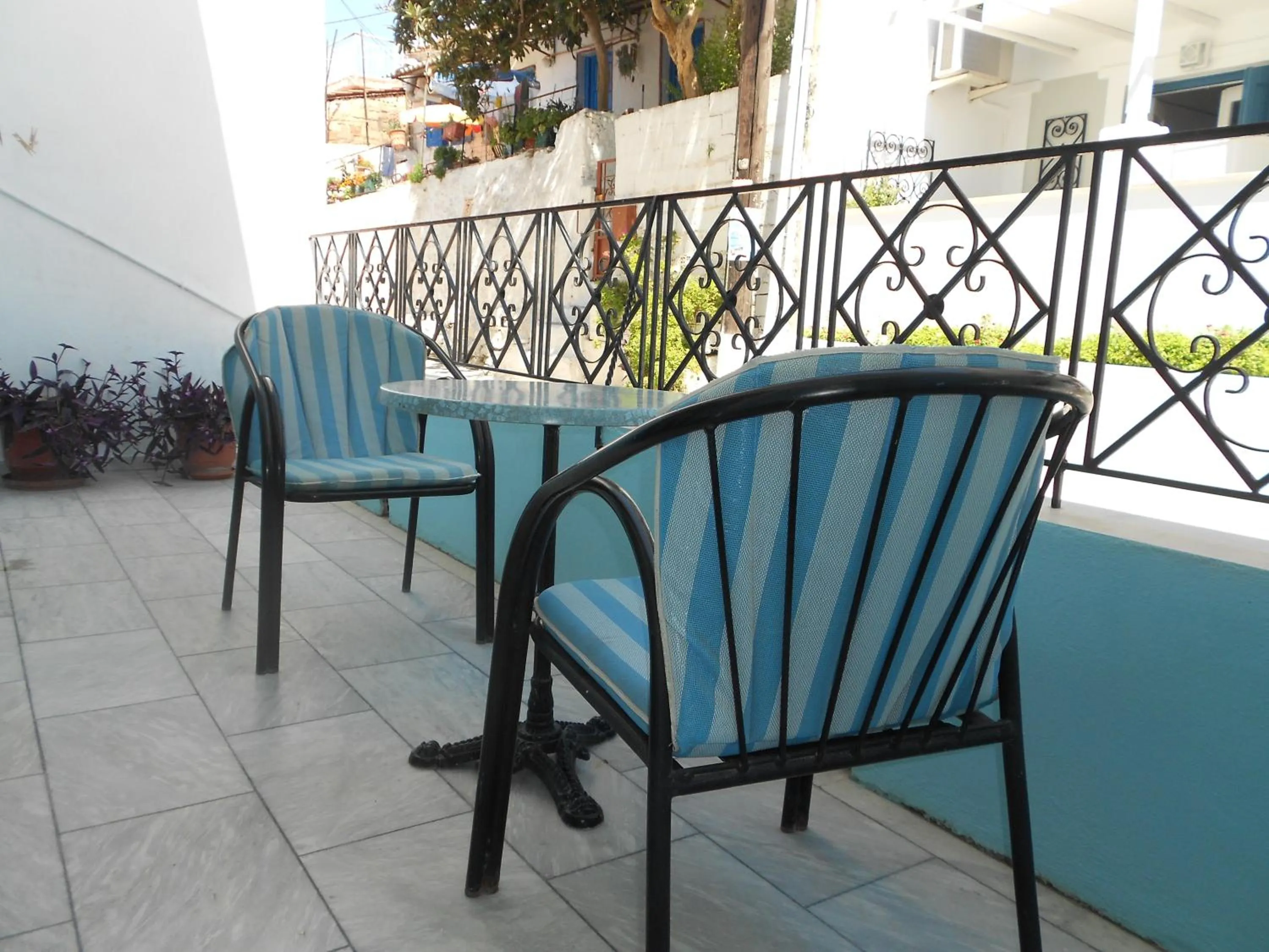 Balcony/Terrace in Zorbas Hotel