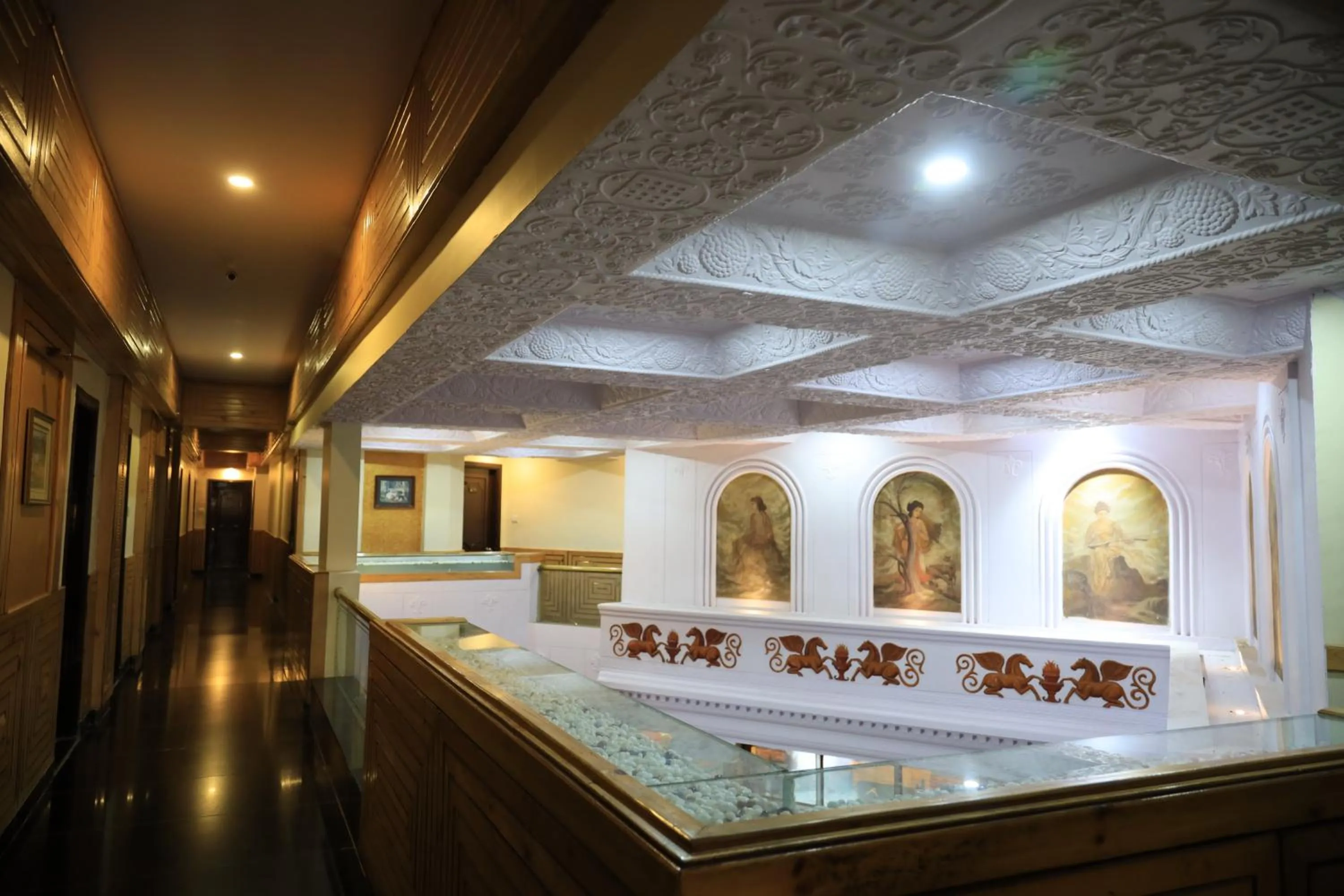 Lobby or reception in Hotel Pratap Heritage