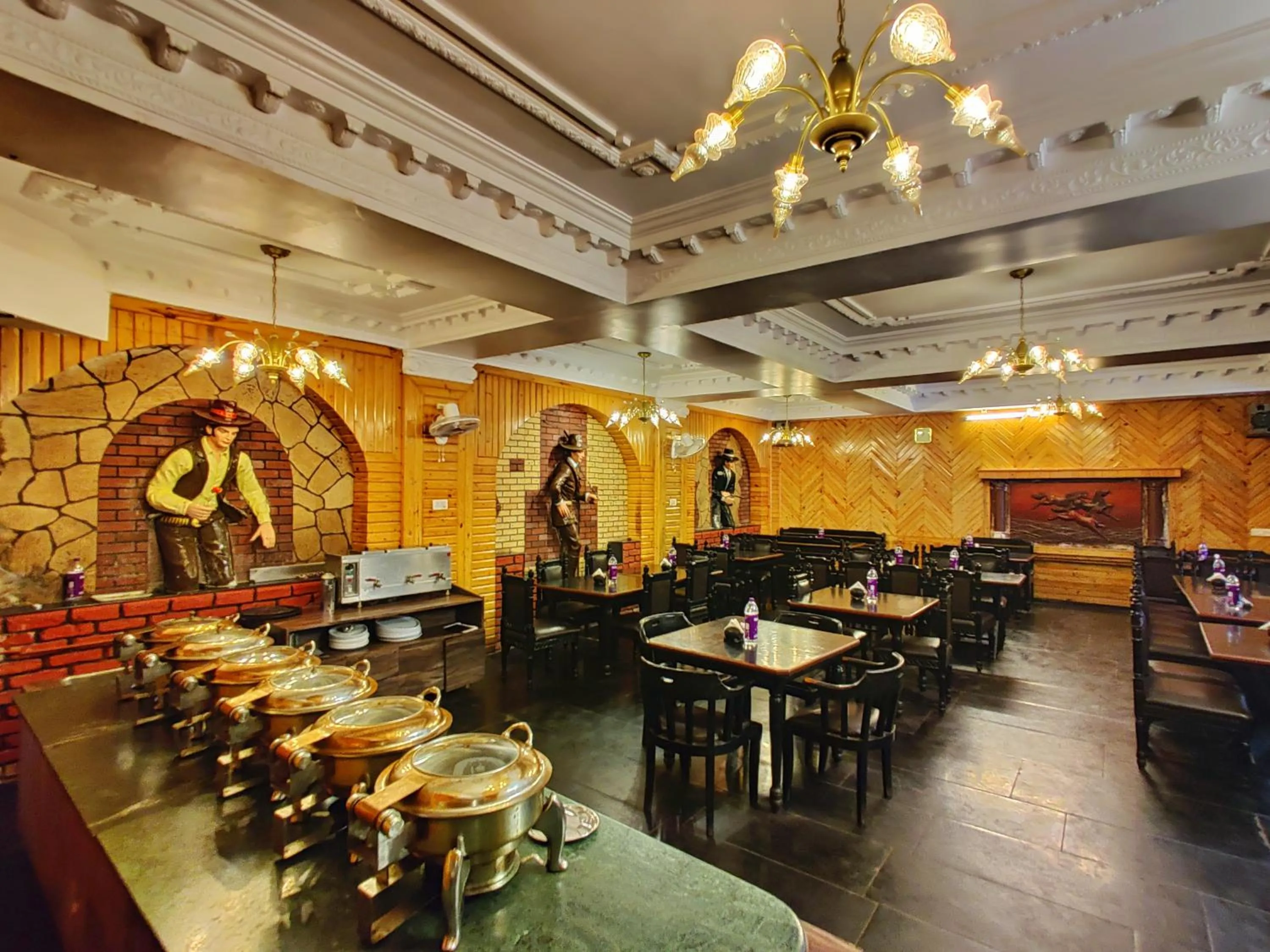Dining area in Hotel Pratap Heritage