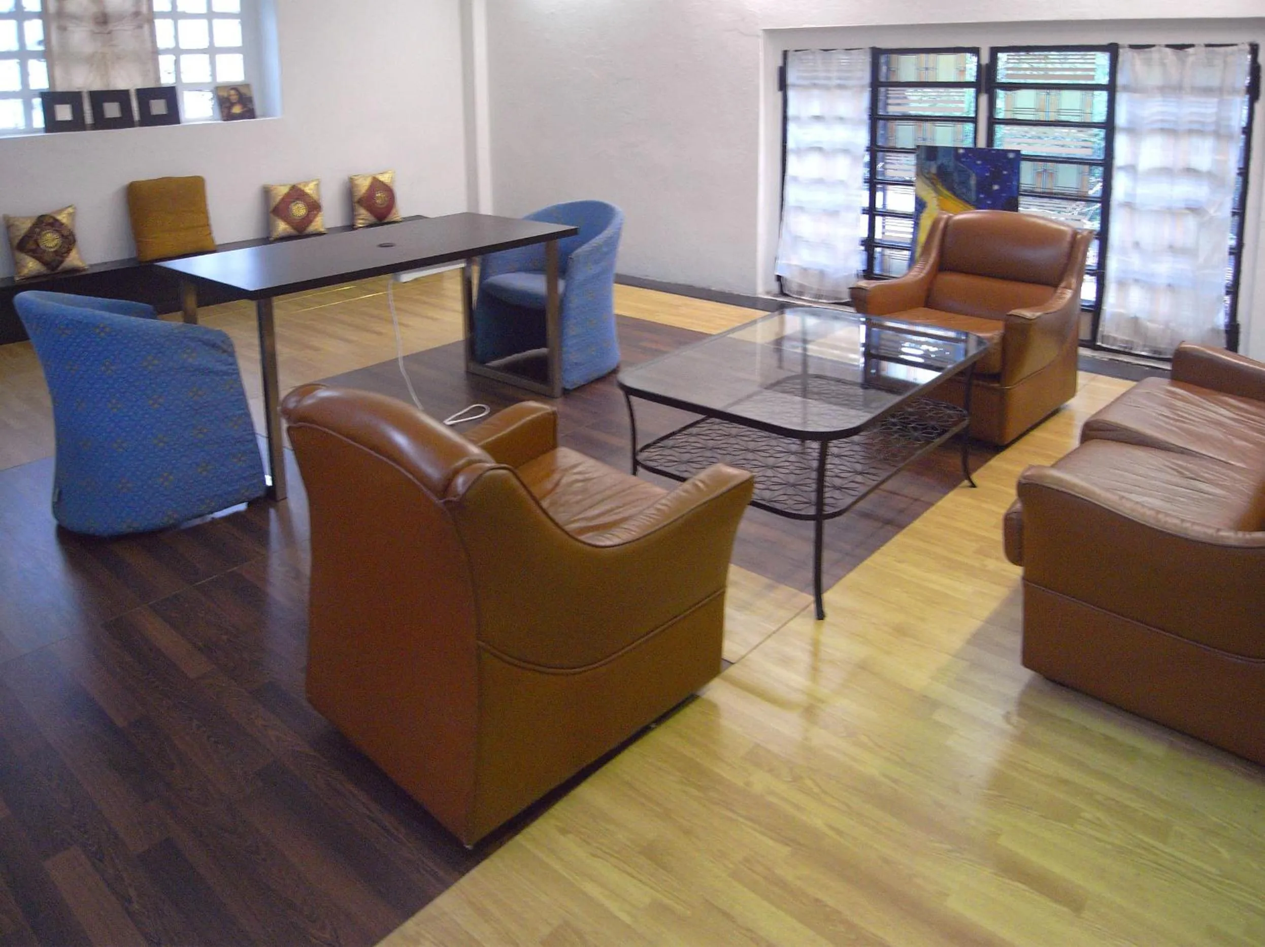 Lobby or reception in Hostel Colours
