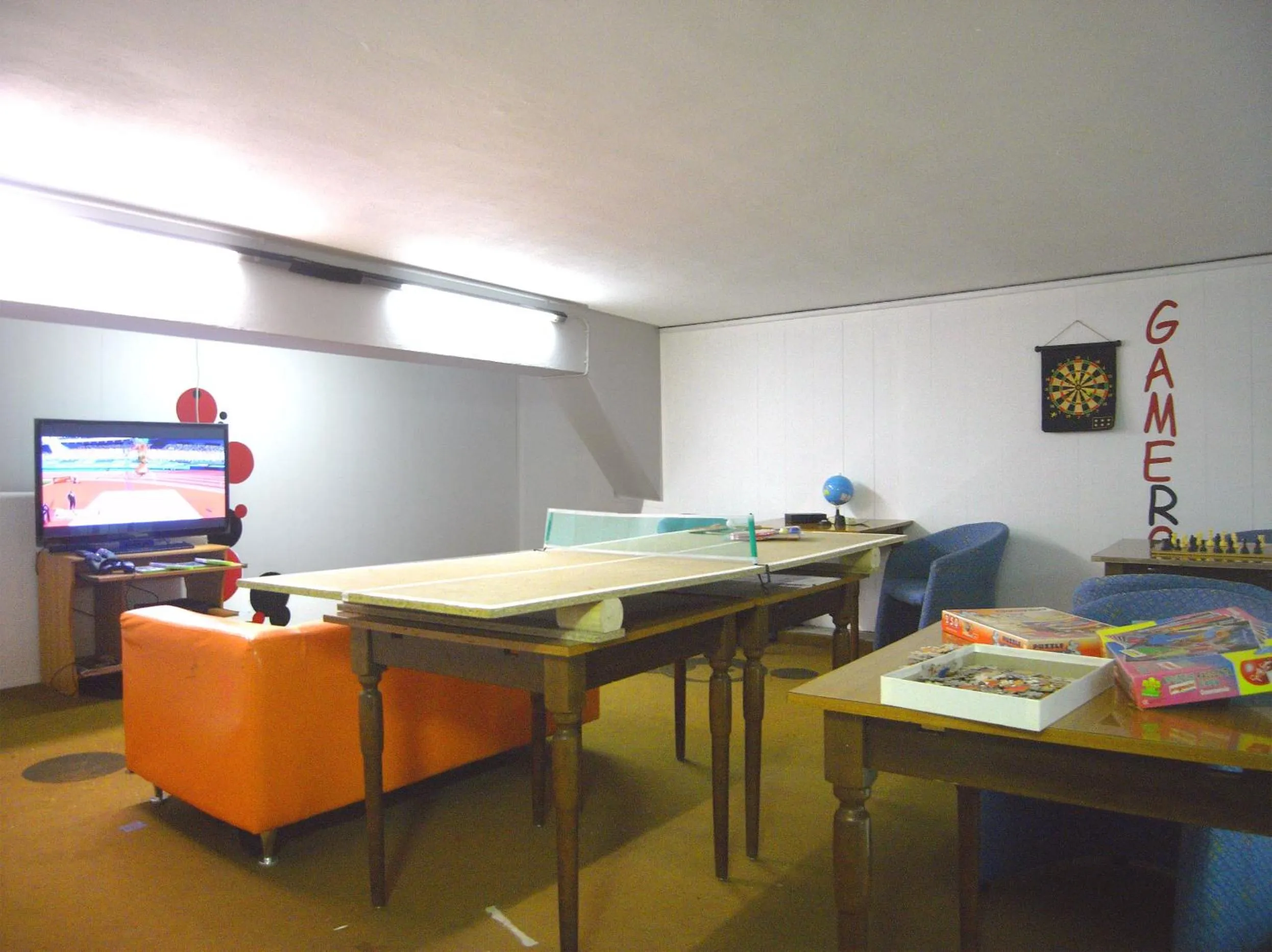Game Room in Hostel Colours