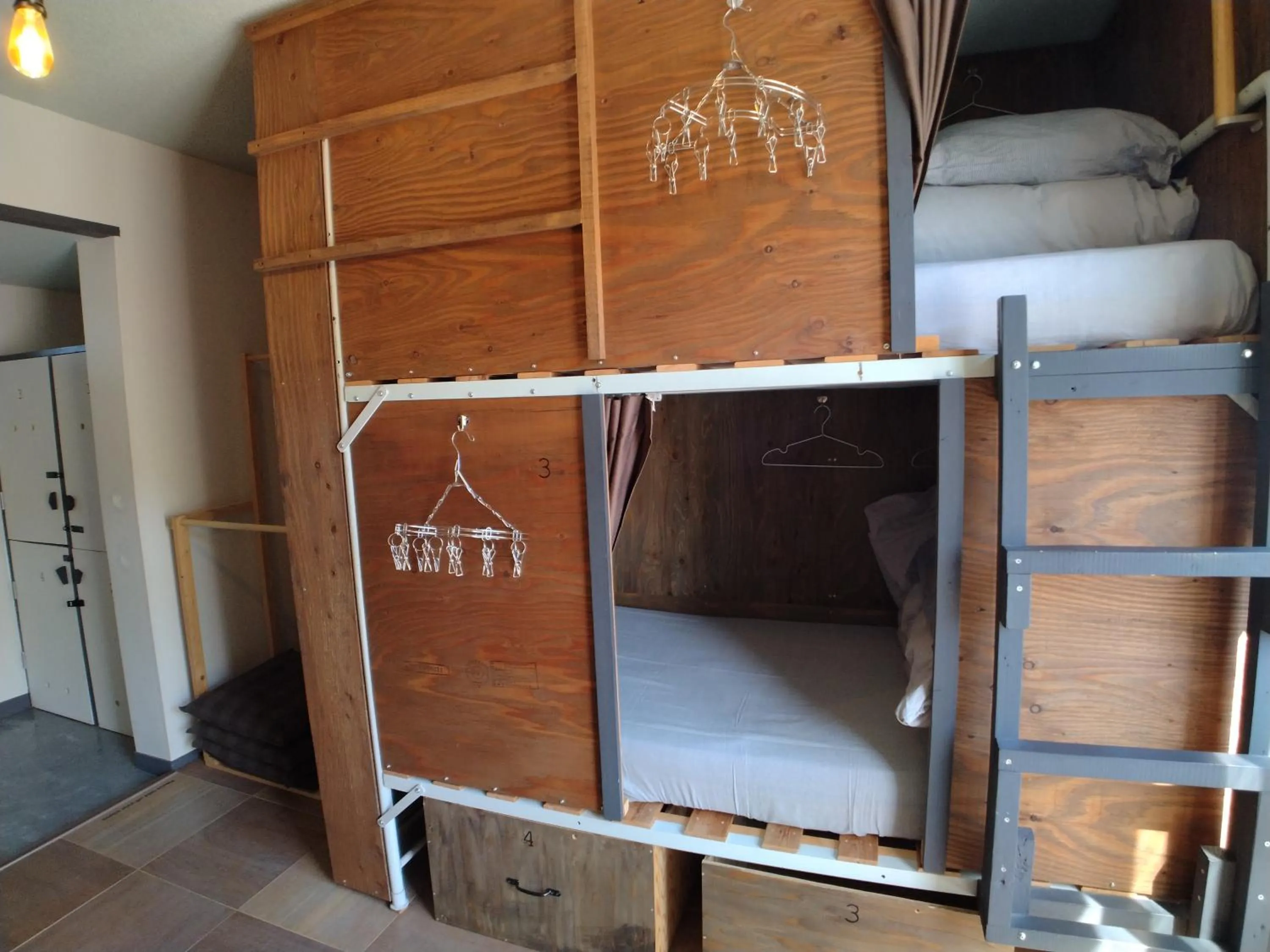 Bed in Toyako Guest House Ponkotan