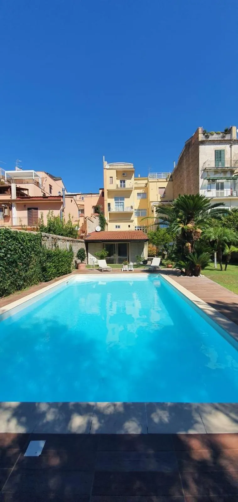 Swimming pool in Casa Castagna