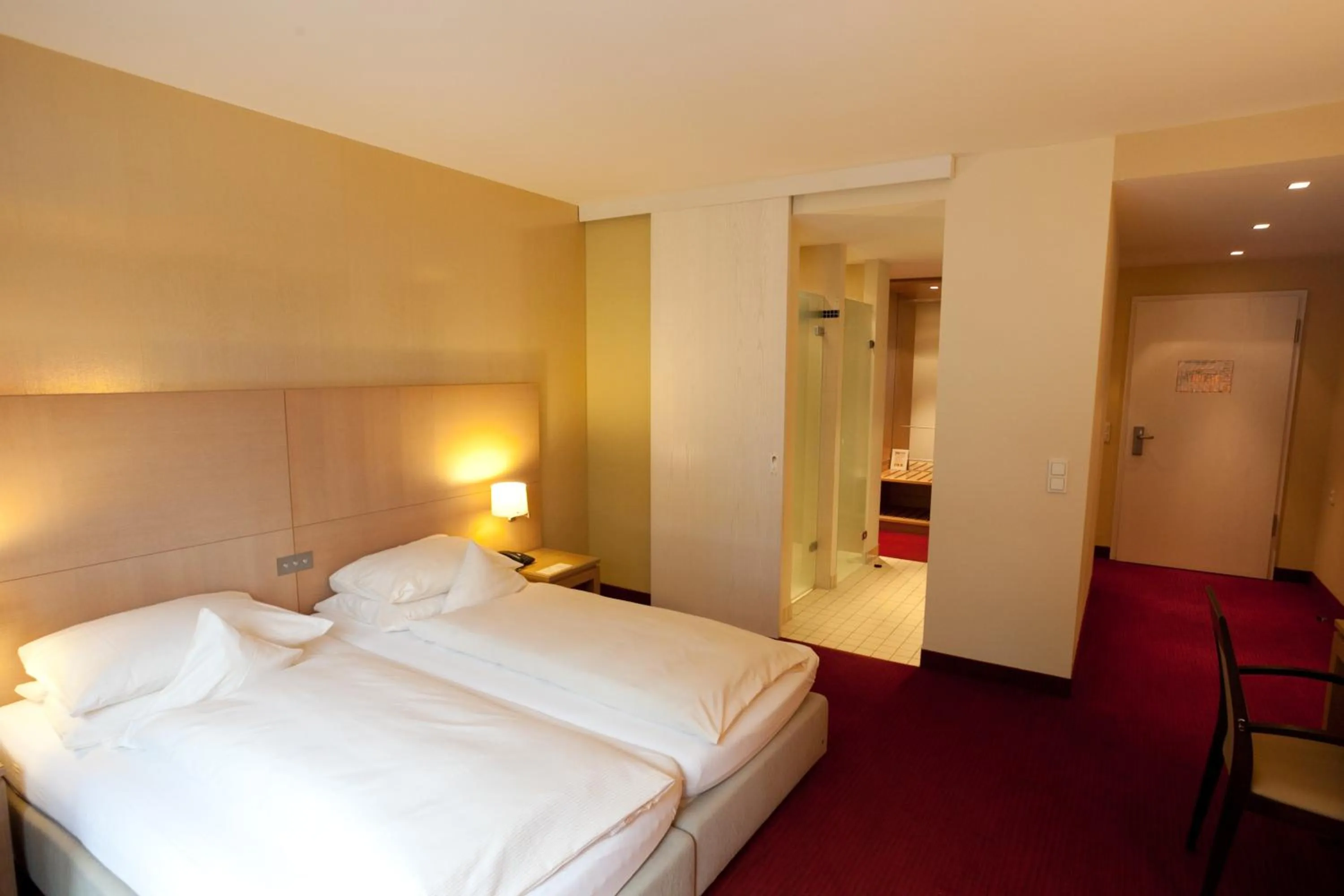 Bed in Hotel Schepers