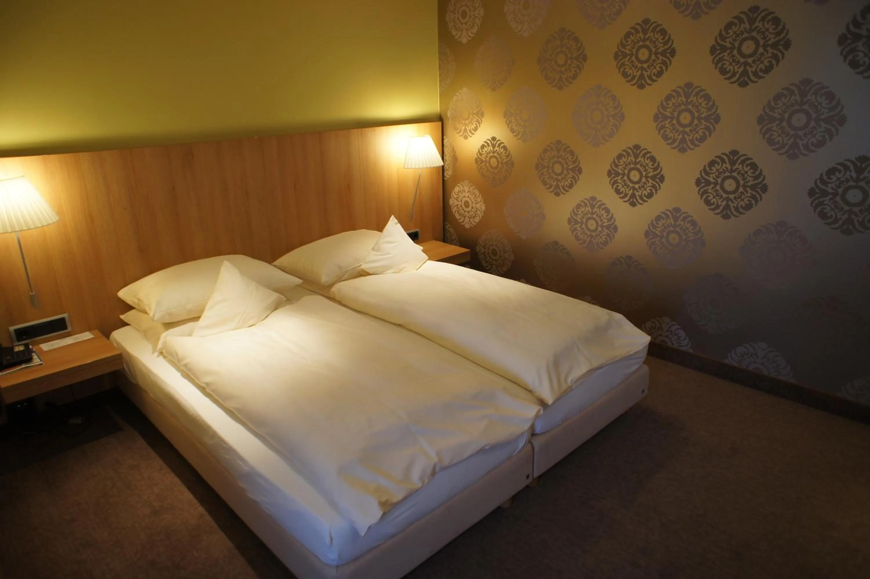 Bed in Hotel Schepers