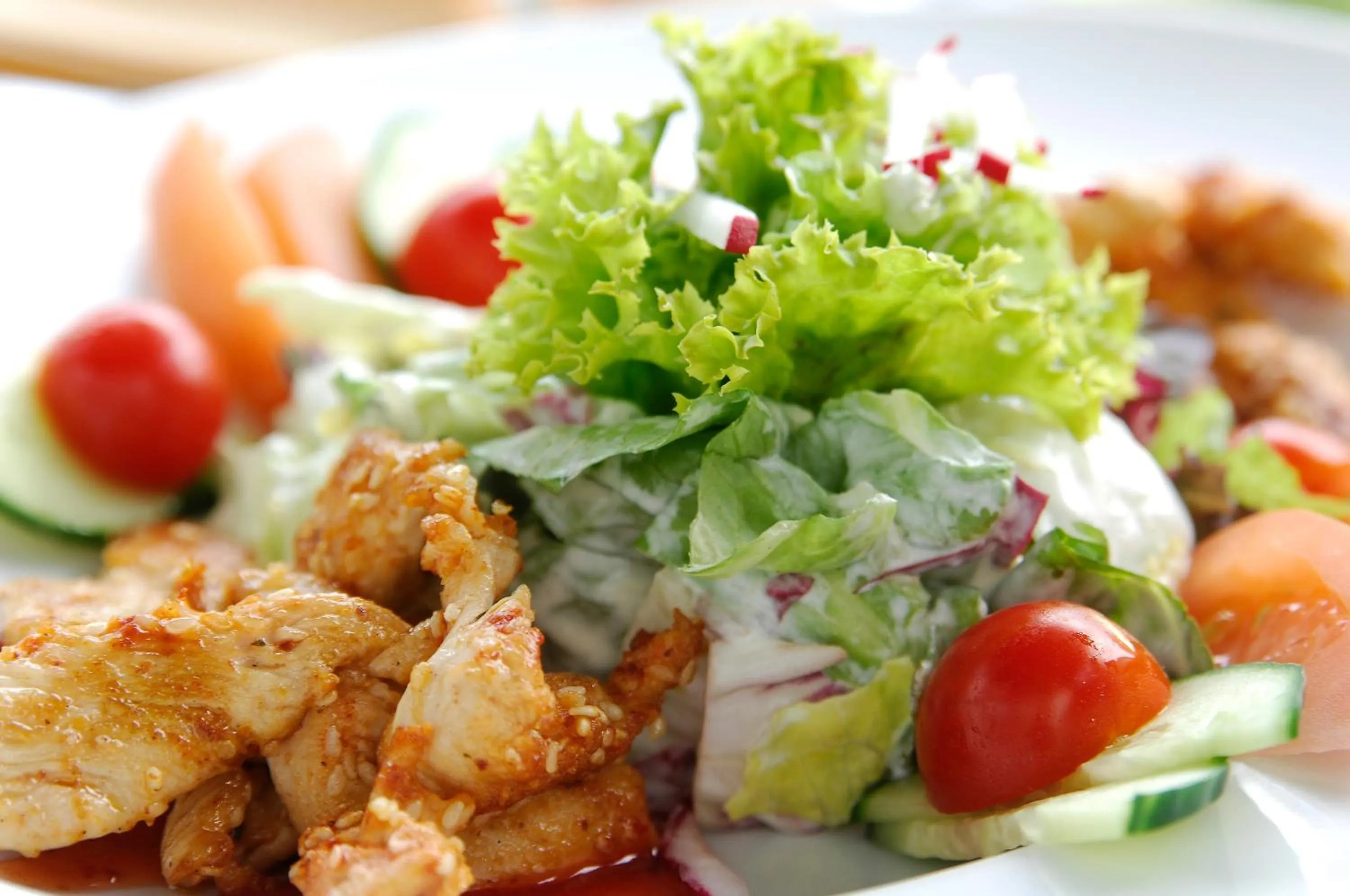 Food close-up in Hotel Schepers