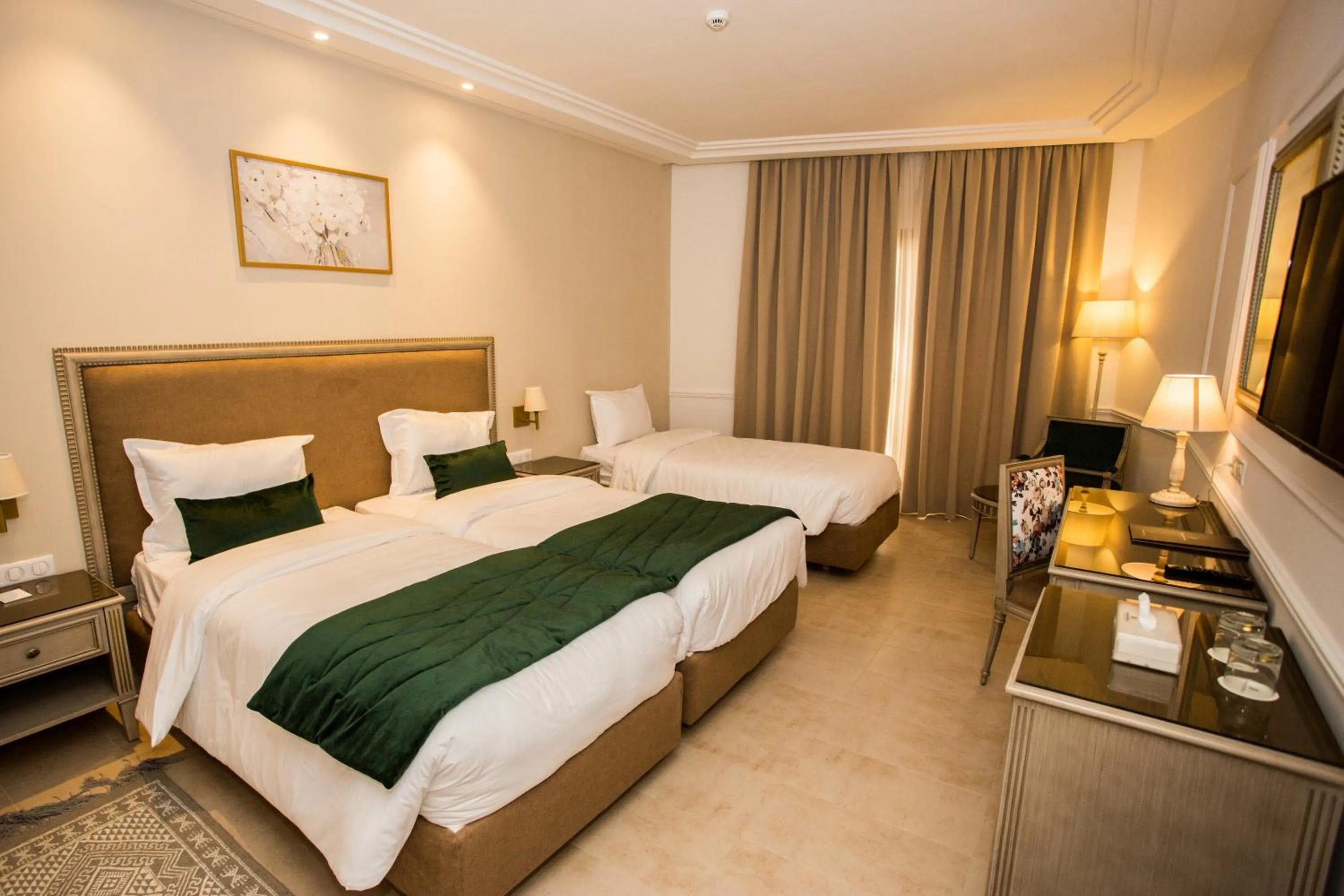 Bed in HOTEL PALAIS ROYAL