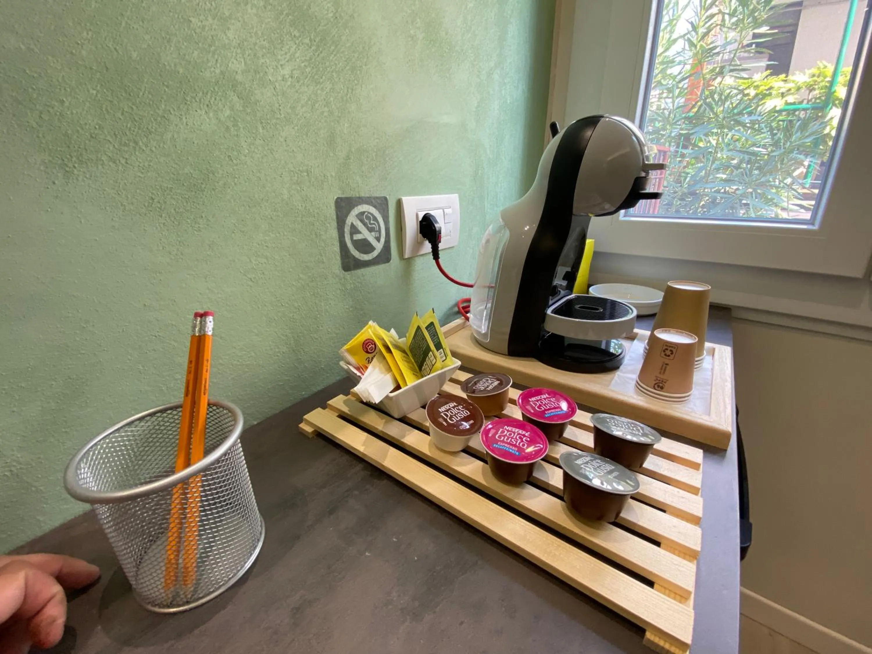 Coffee/tea facilities in Affittacamere Ventisettembre