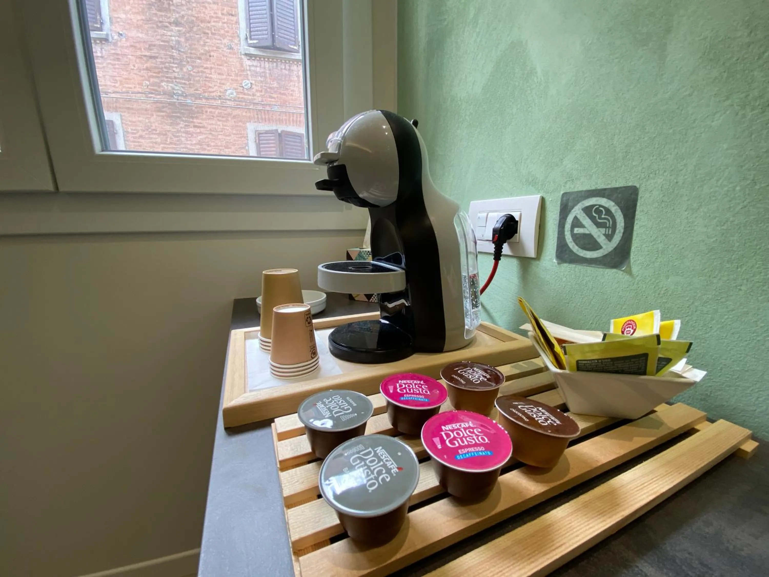 Coffee/tea facilities in Affittacamere Ventisettembre