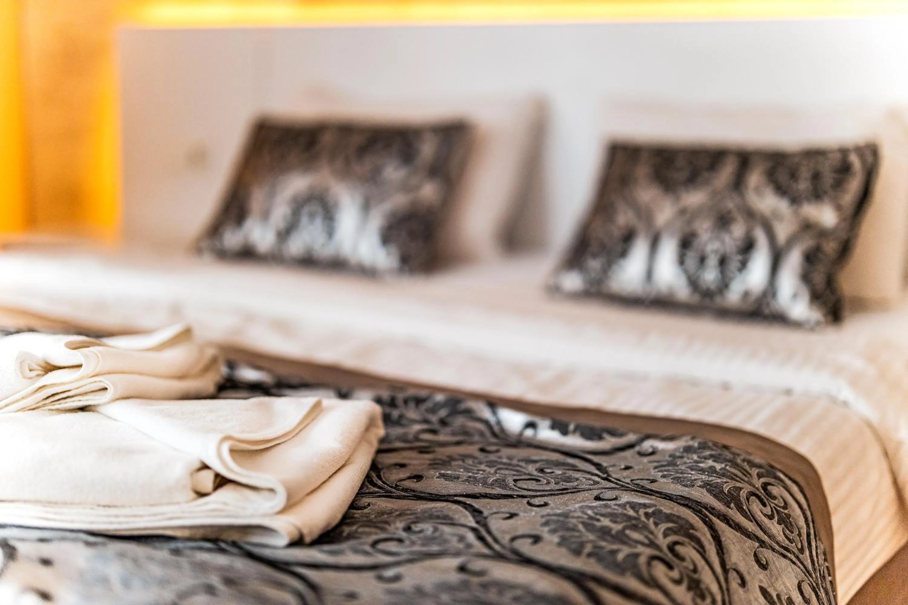 Bed in Galata Door Hotel