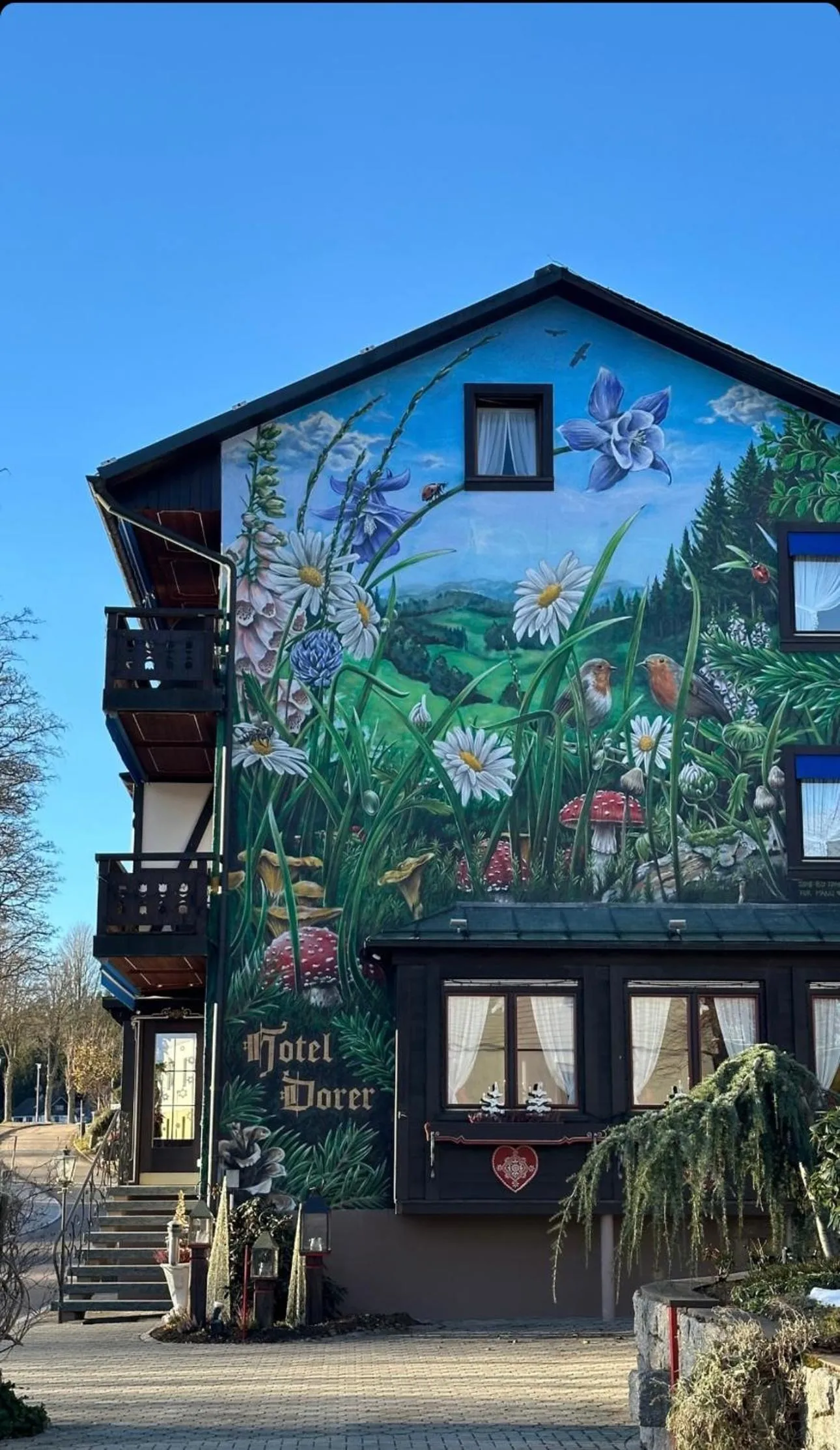 Property building in Boutique Hotel Dorer