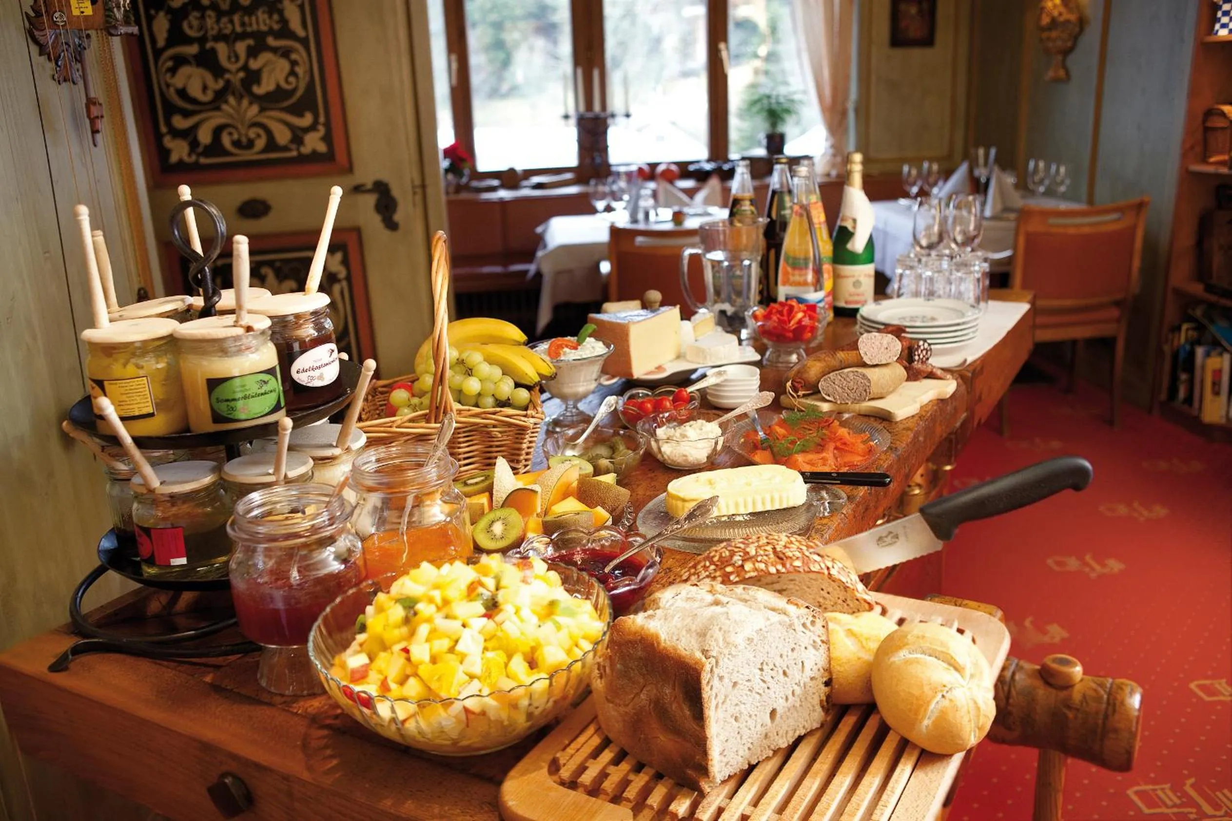 Buffet breakfast in Boutique Hotel Dorer