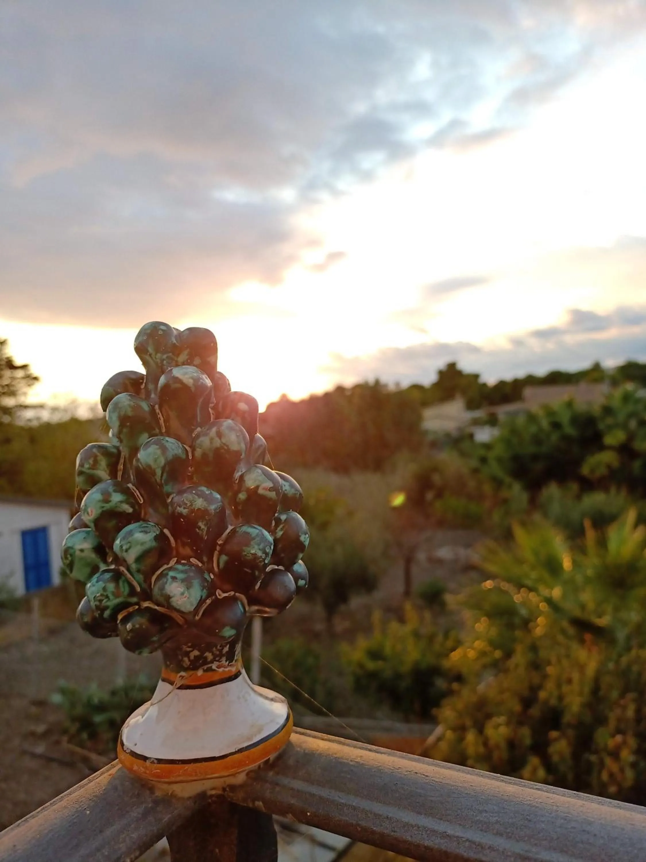 Balcony/Terrace in B&B Villa Sara Falconara
