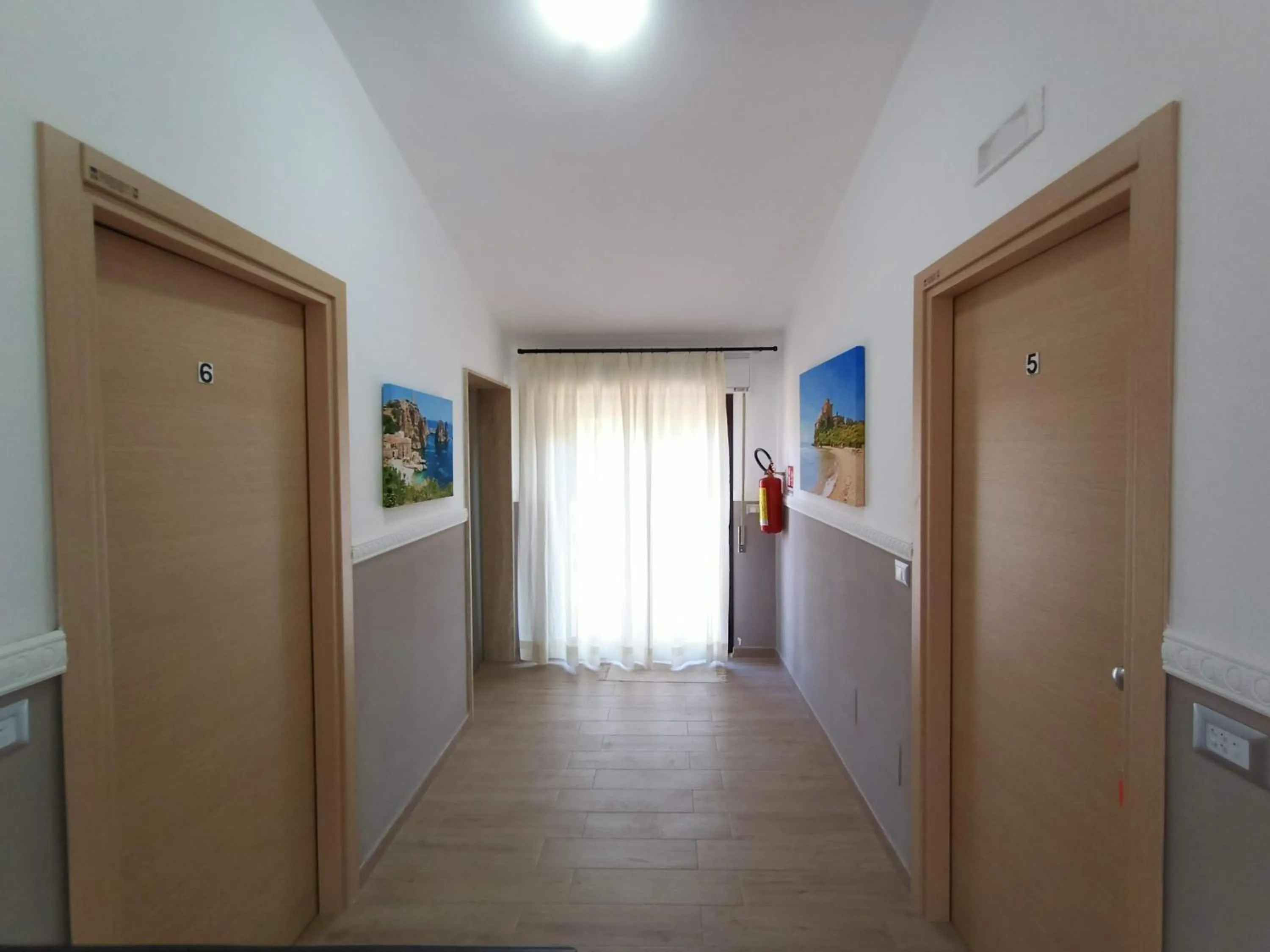 Floor plan in B&B Villa Sara Falconara