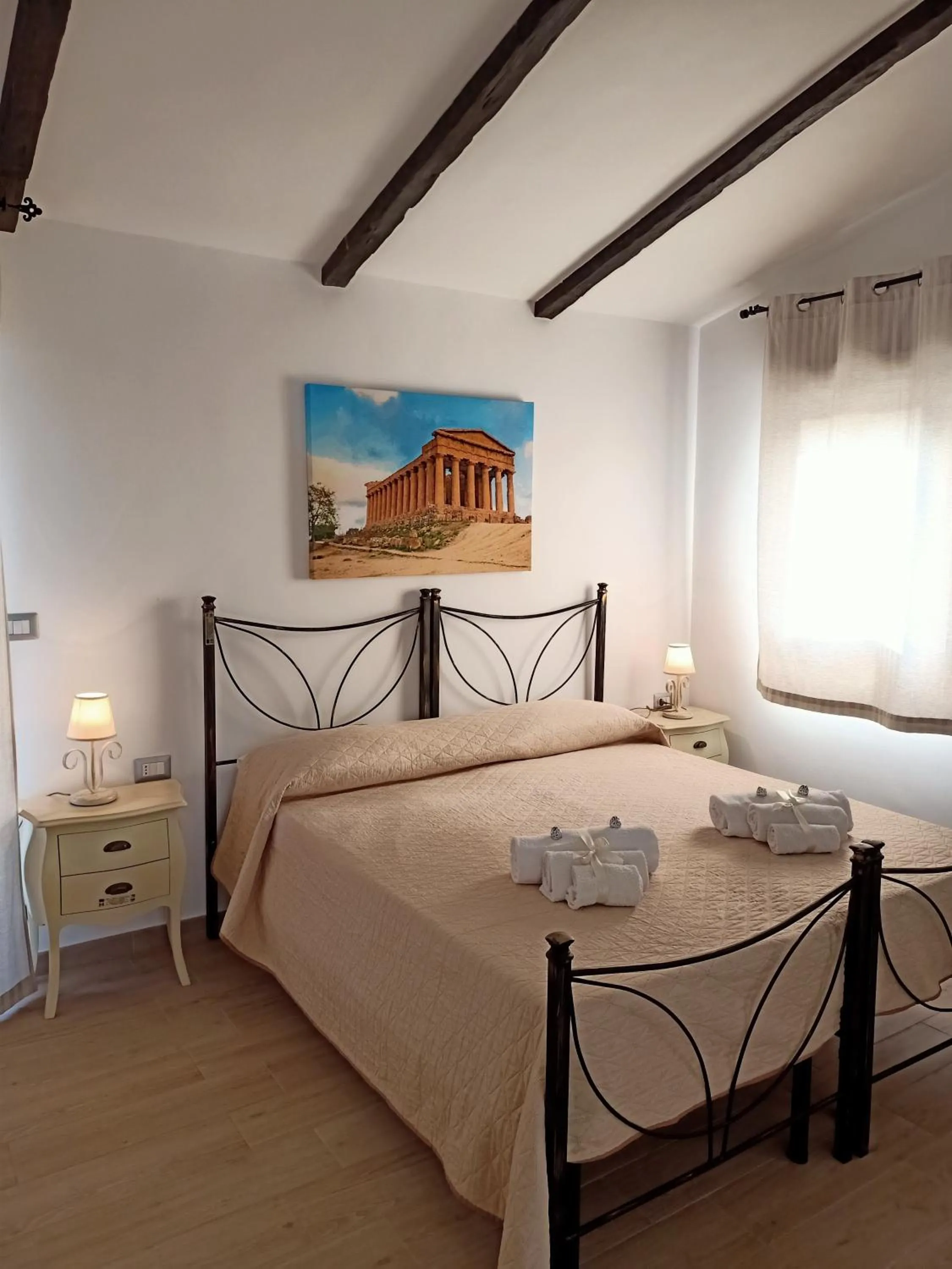 Bed in B&B Villa Sara Falconara