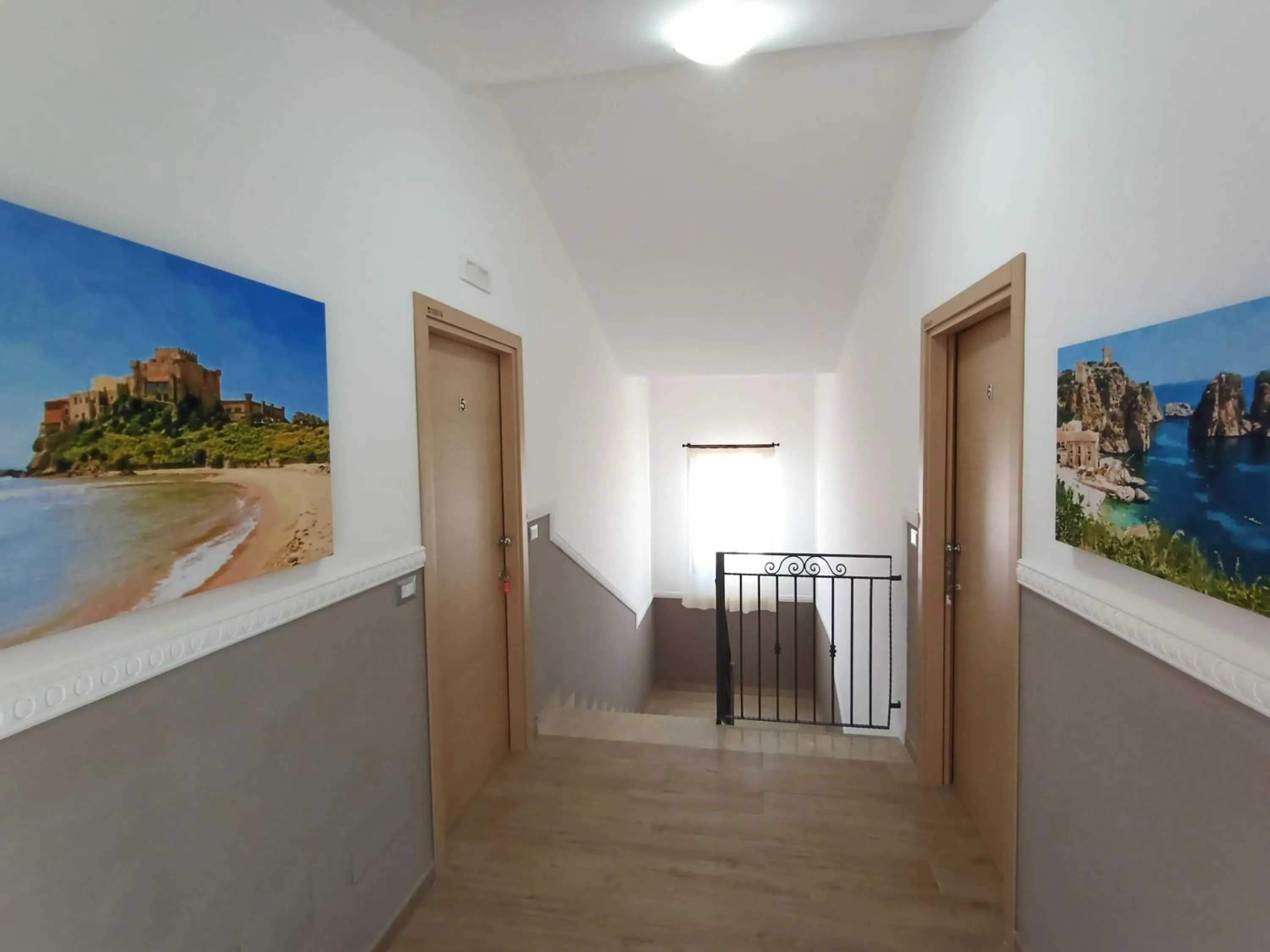 Floor plan in B&B Villa Sara Falconara