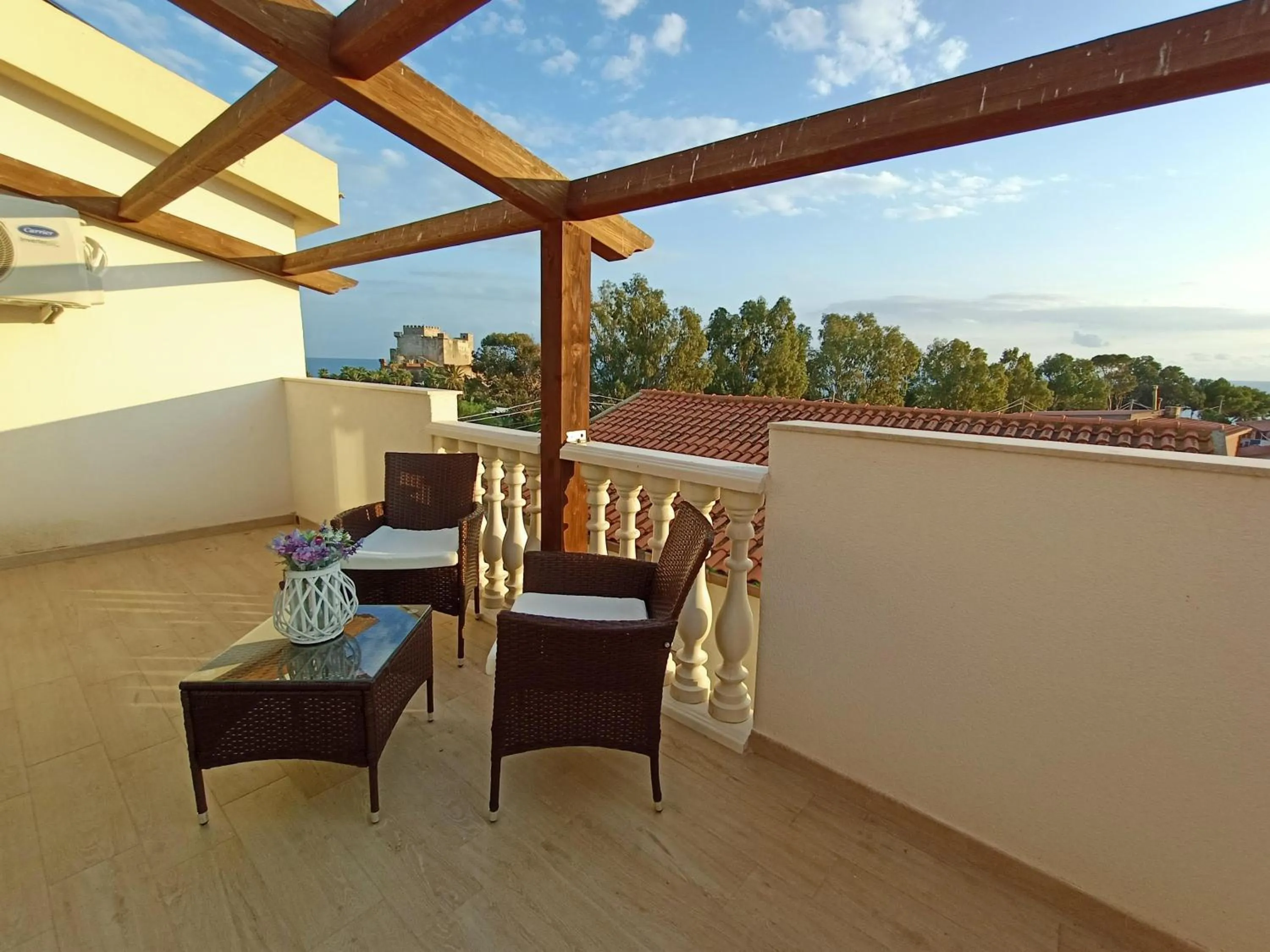 Natural landscape in B&B Villa Sara Falconara