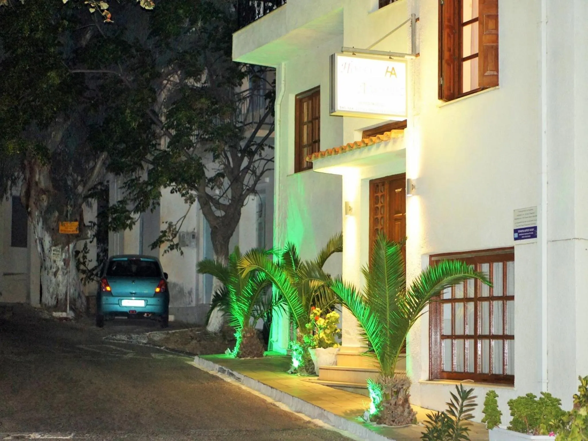 Facade/entrance in Anthemis Hotel