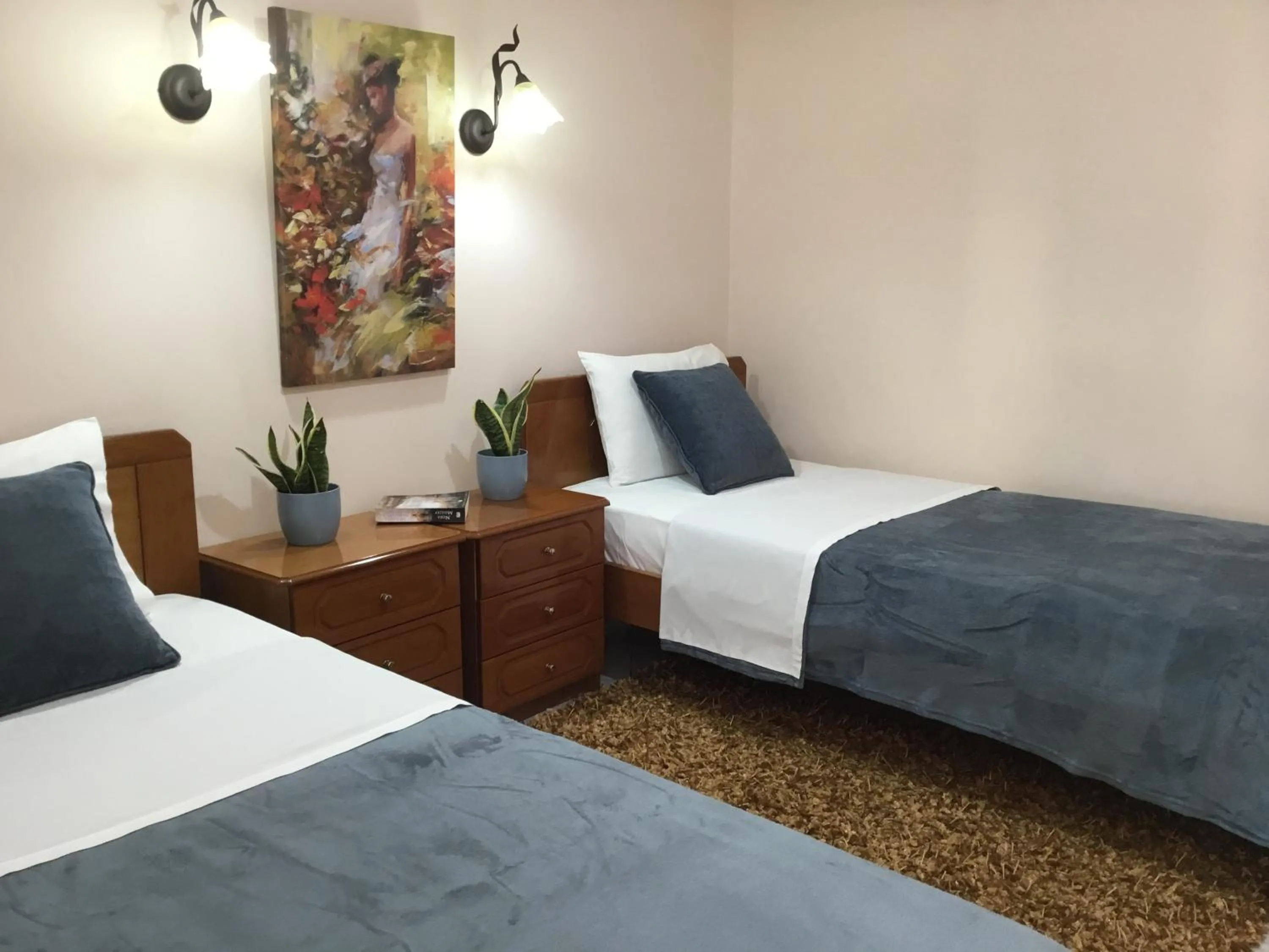 Photo of the whole room, Bed in Hotel Triantafyllou