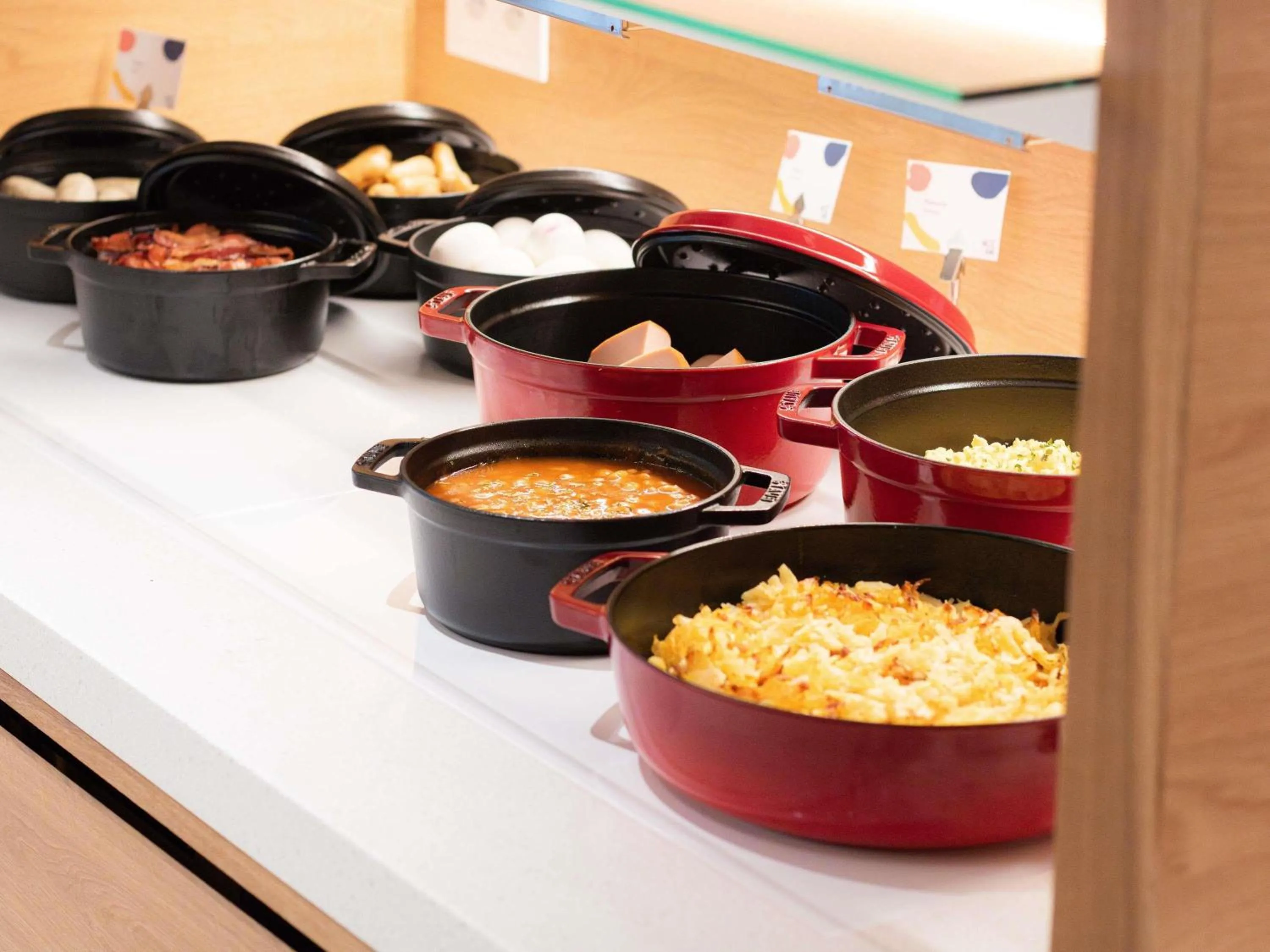 Breakfast in Novotel Zürich Airport Messe - newly renovated